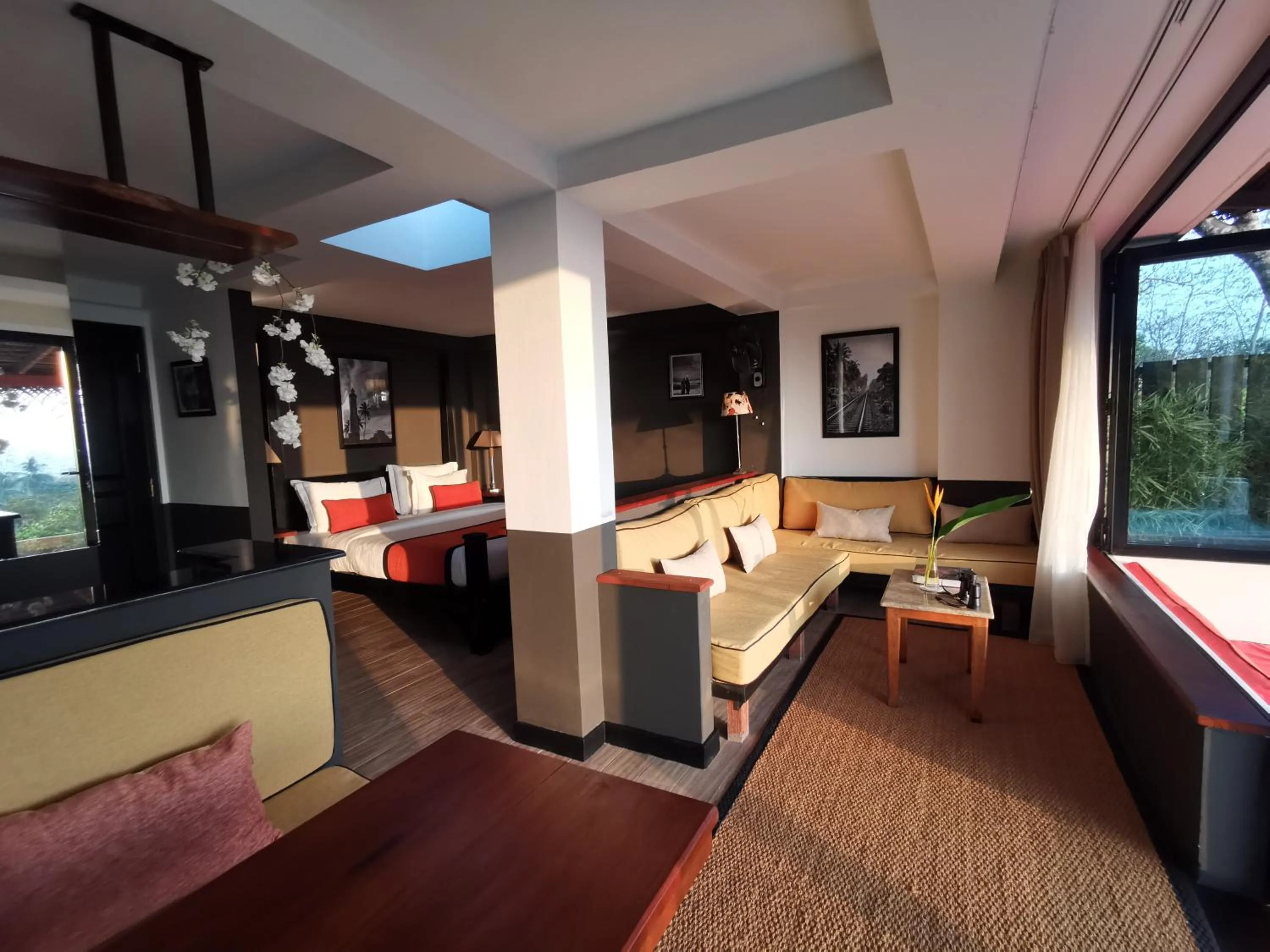 Living room in Tabula Rasa Resort & Spa