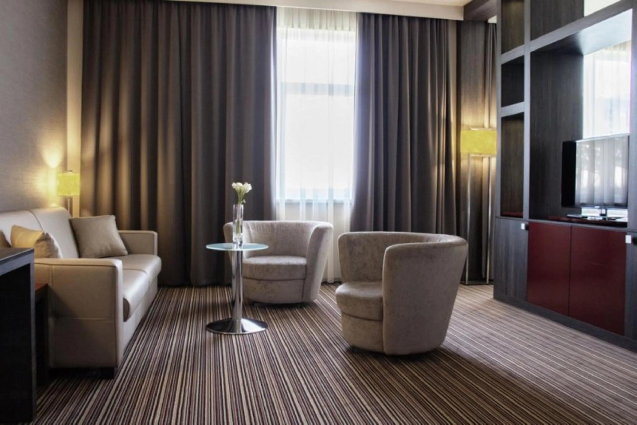 Seating area in ETO Park Hotel Business & Stadium