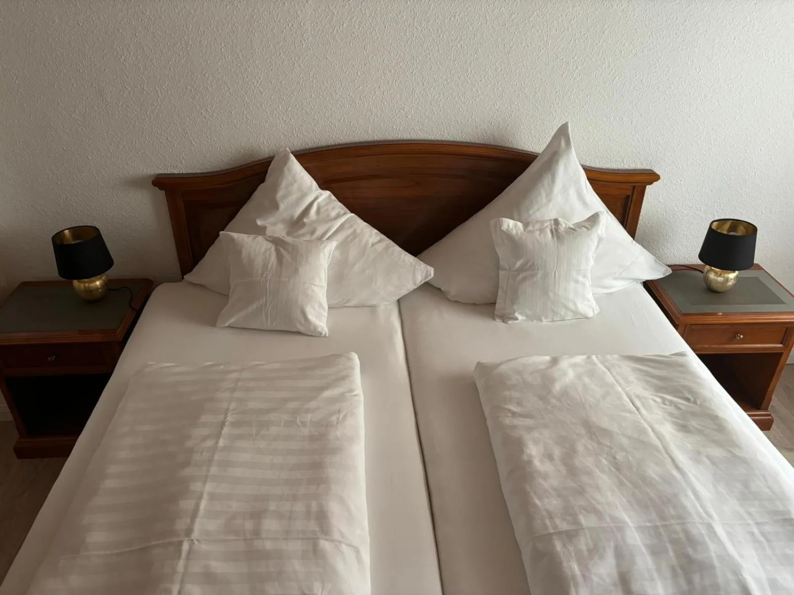 Bed in Hotel Mietz