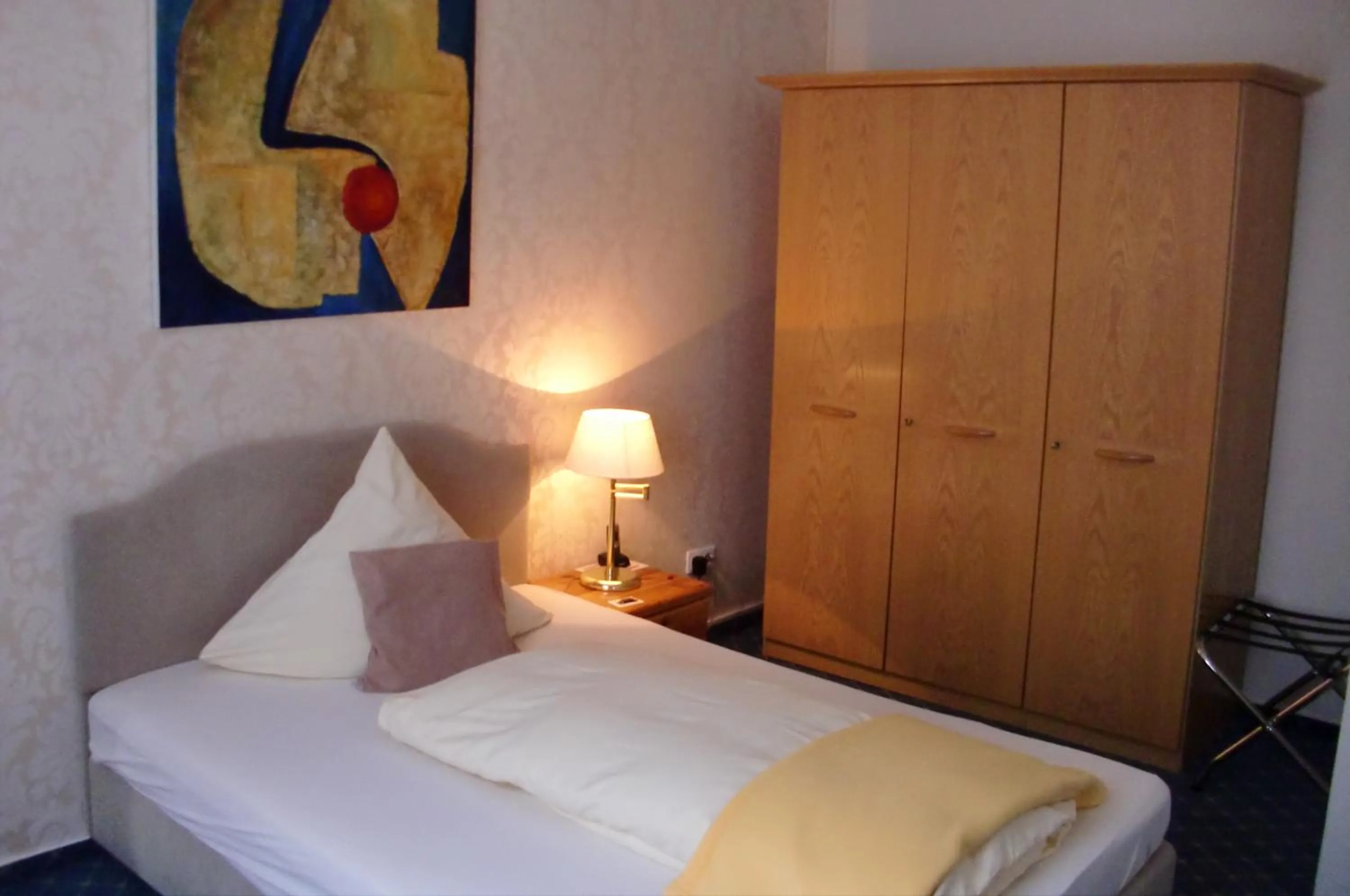 Bed in Hotel Mietz