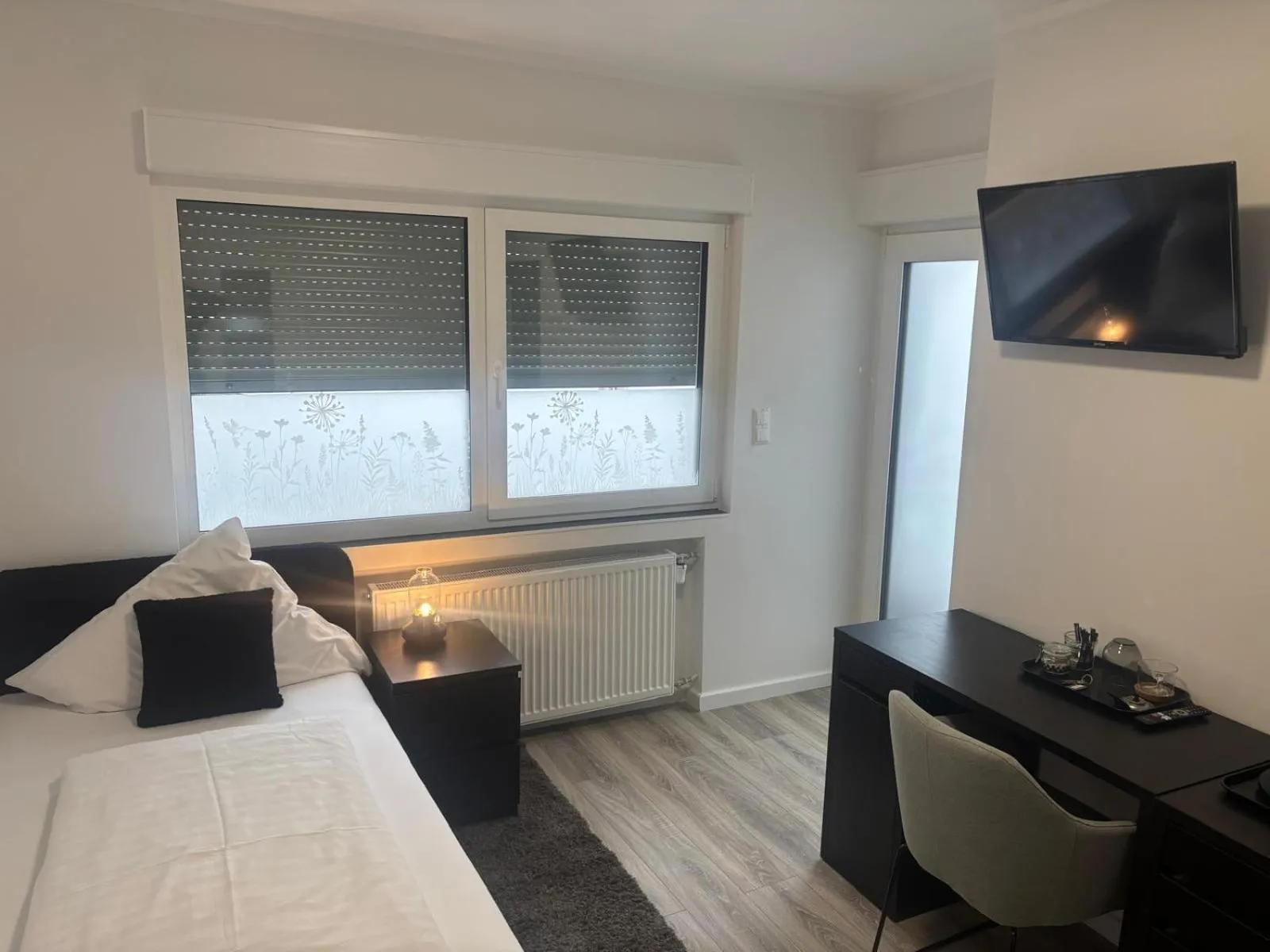 Bed in Hotel Mietz