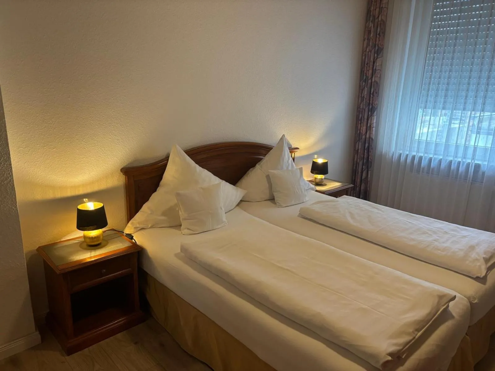 Bed in Hotel Mietz