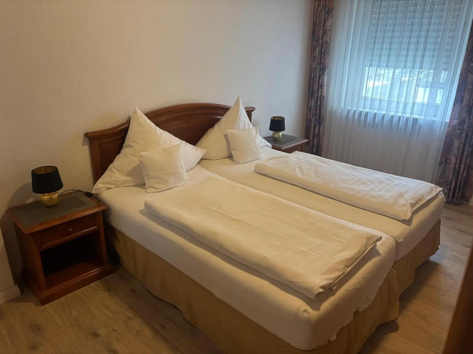 Bed in Hotel Mietz