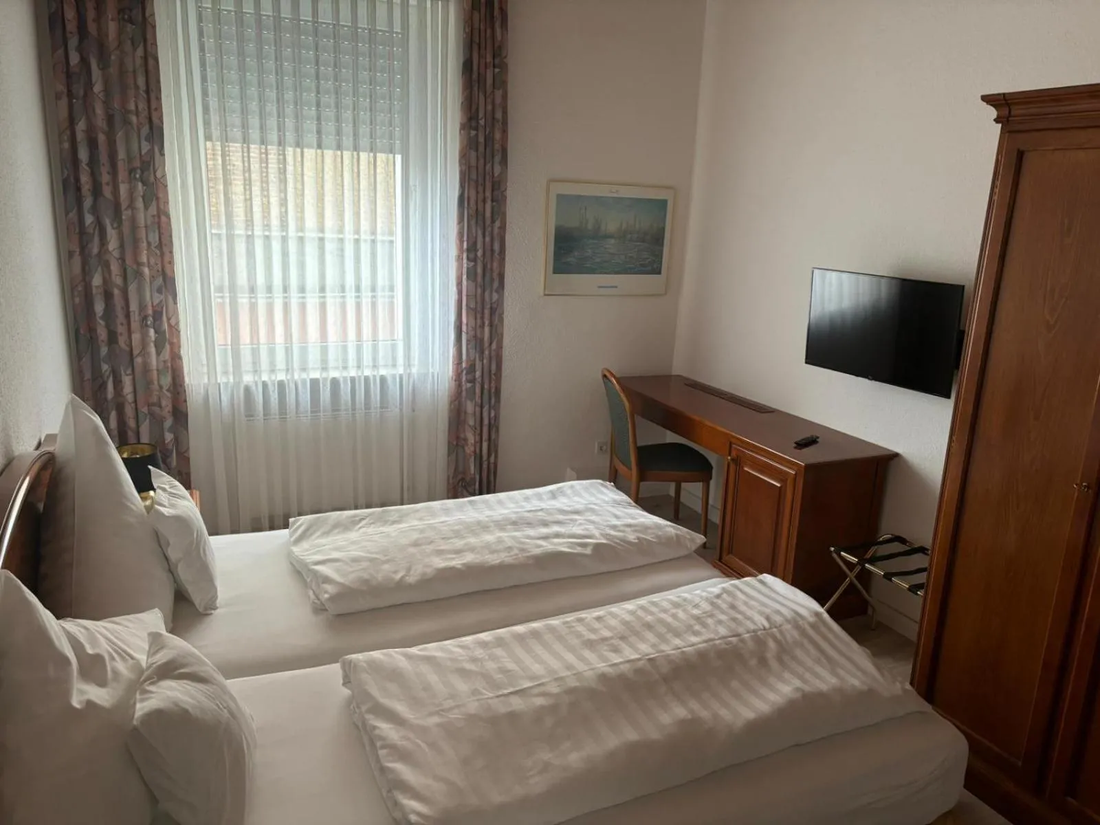 Bed in Hotel Mietz