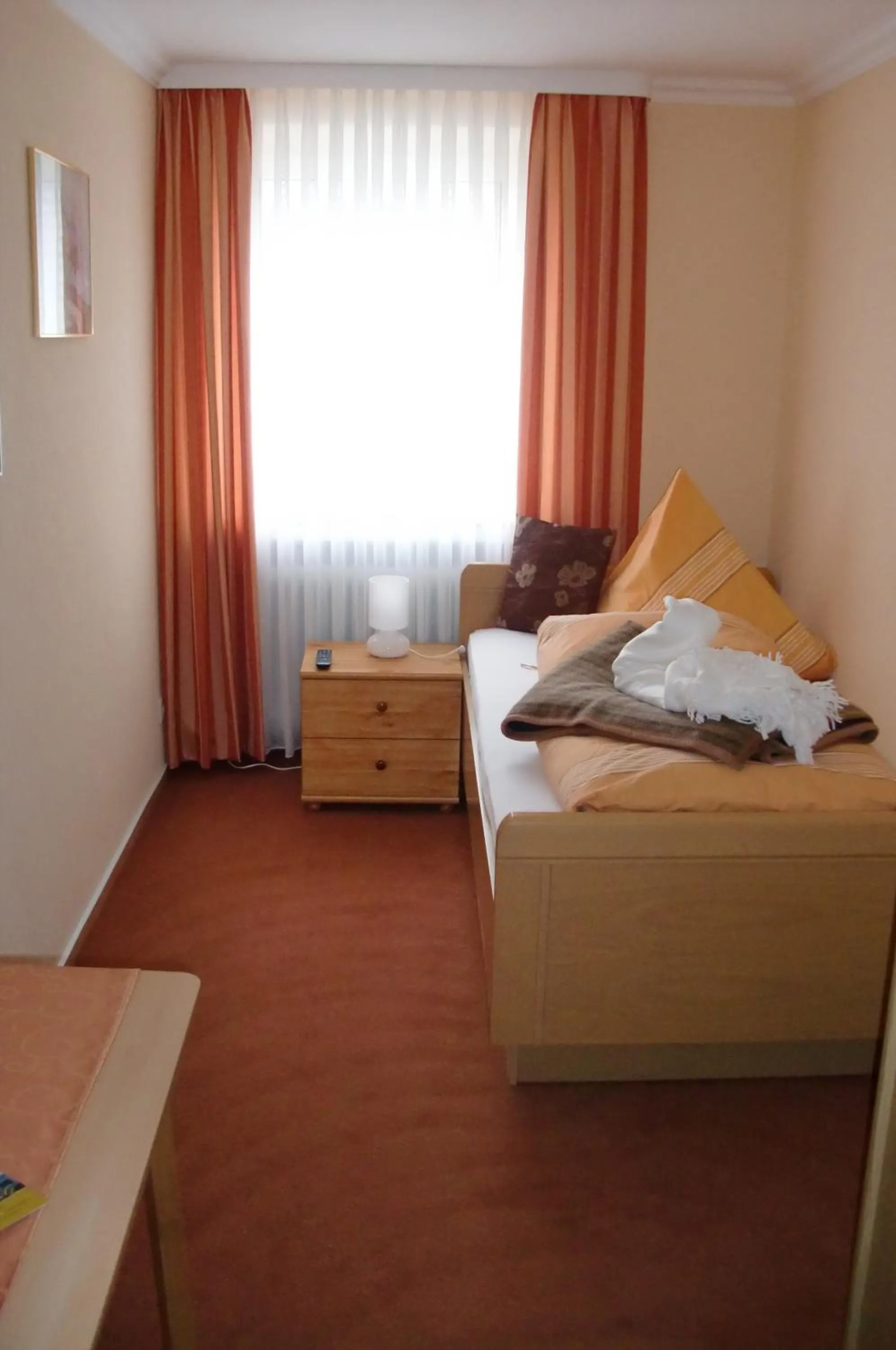 Bed in Hotel Mietz
