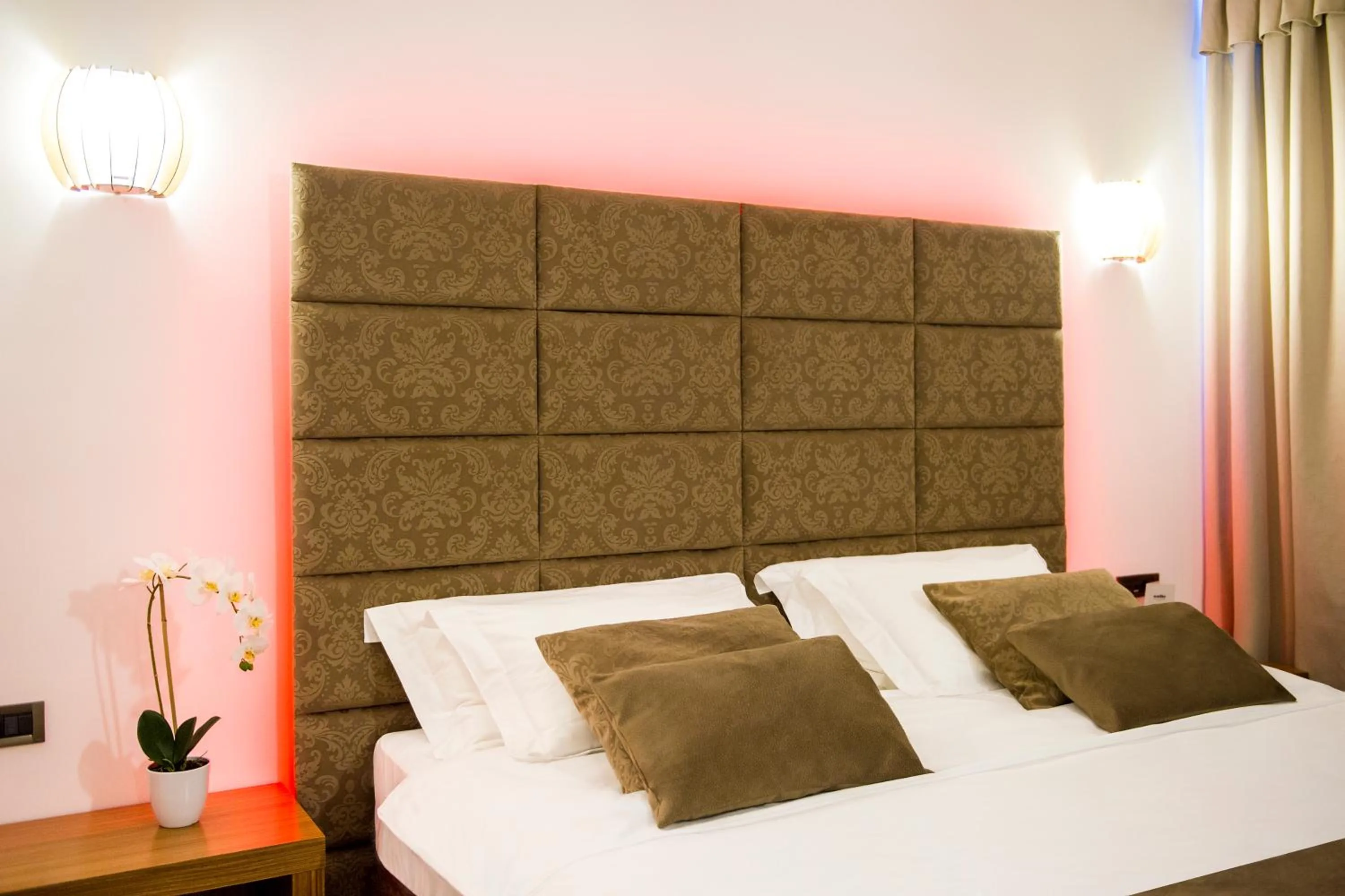 Bed in Safir Hotel Casino