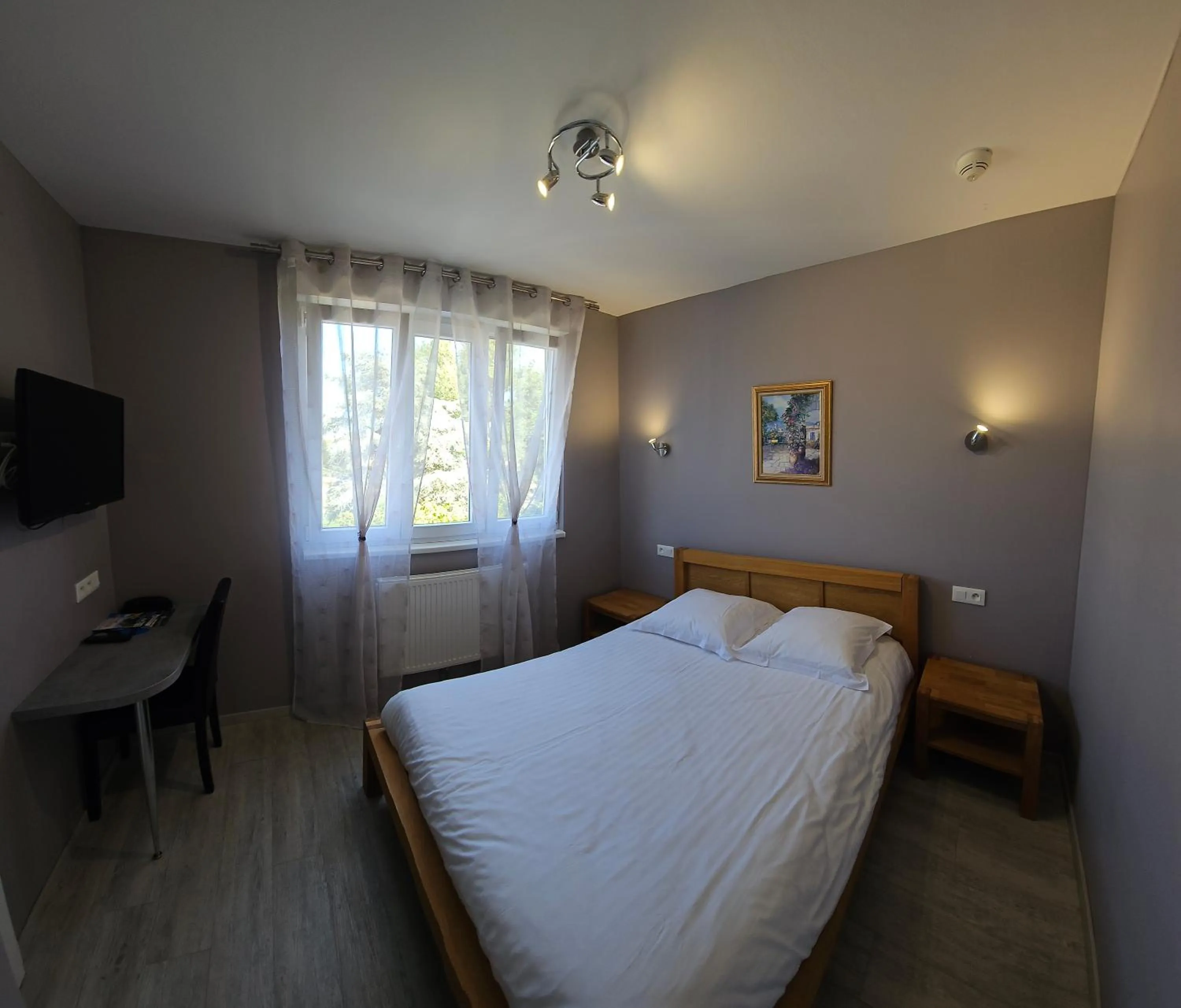 Bed in Hotel Champ Alsace