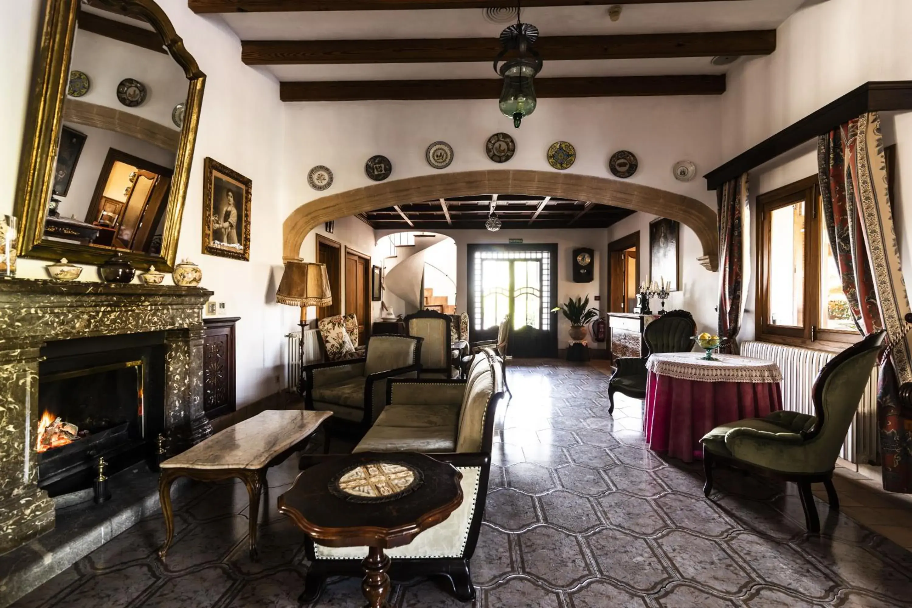 Lobby or reception in Aumallia Hotel & Spa Lobby or reception in Aumallia Hotel & Spa