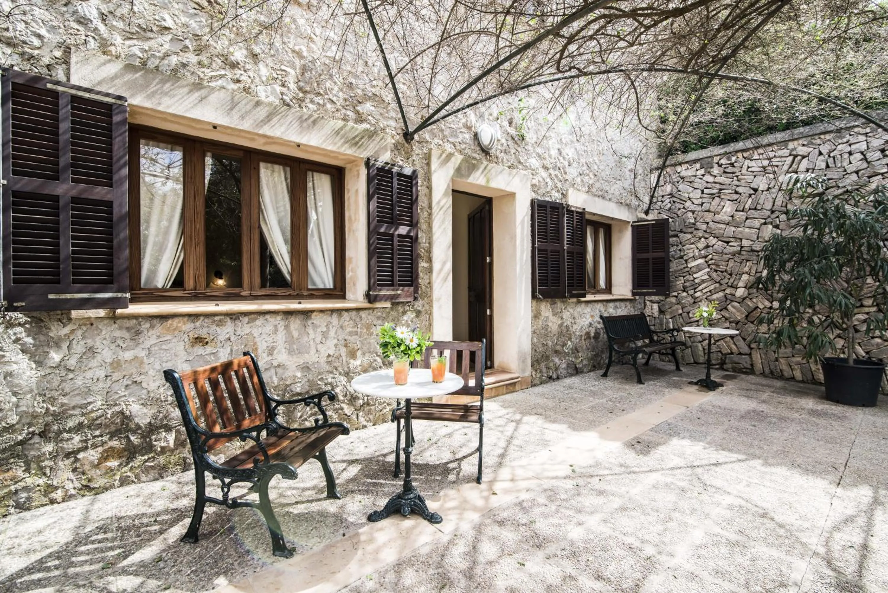 Patio in Aumallia Hotel & Spa