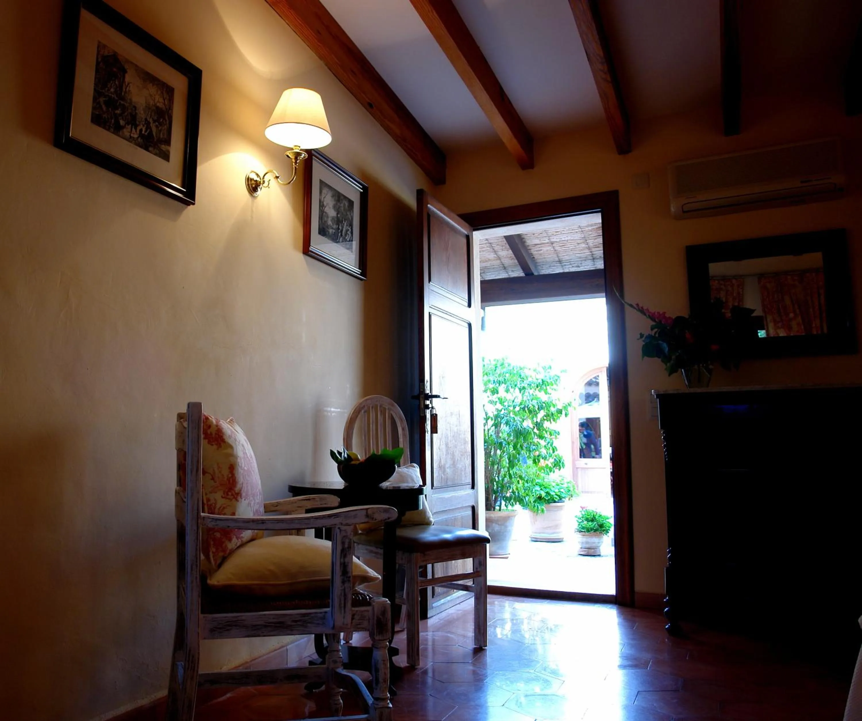 Patio in Aumallia Hotel & Spa