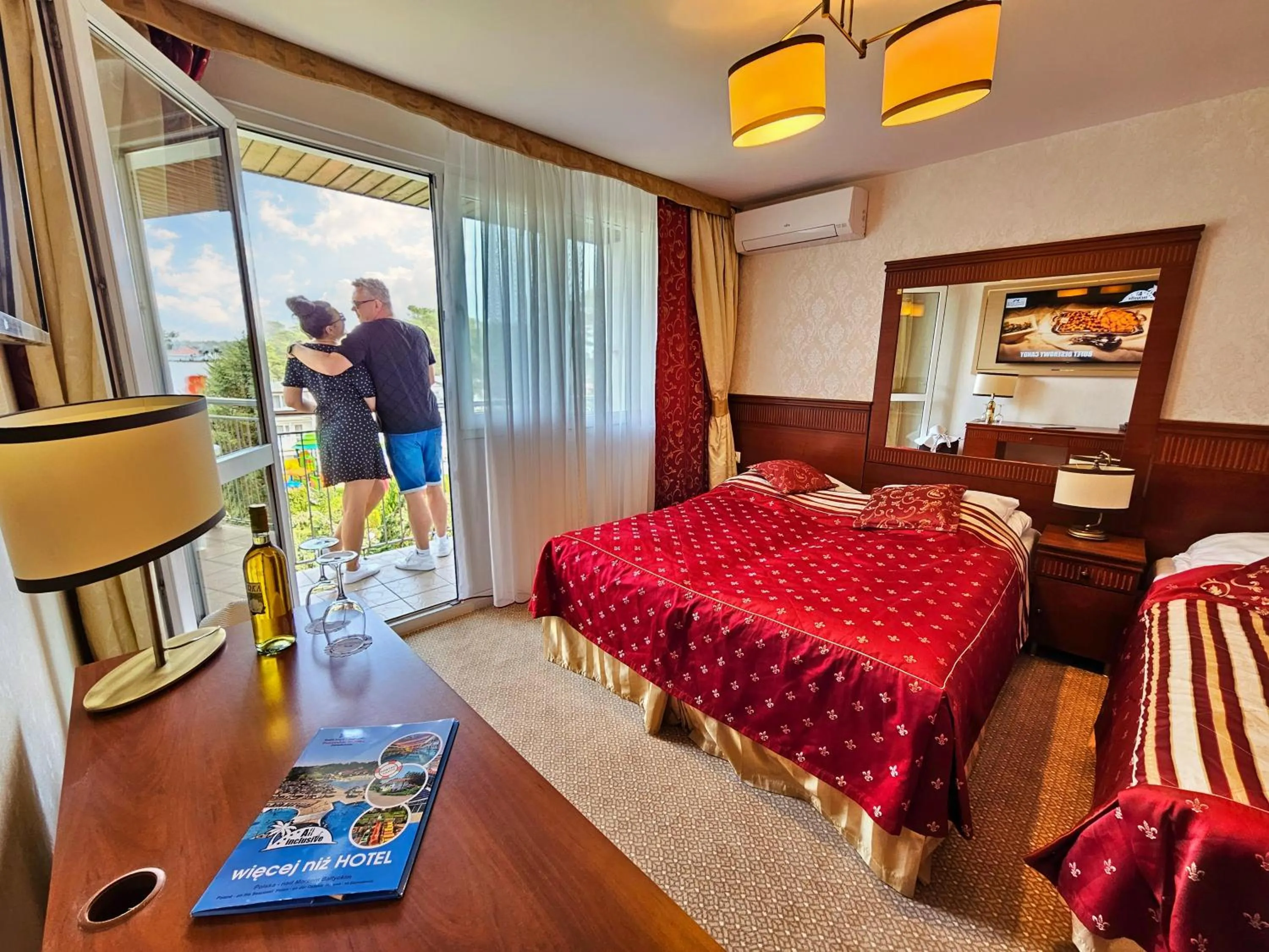 Bed in Aquapark Health Resort & Medical SPA Panorama Morska All Inclusive