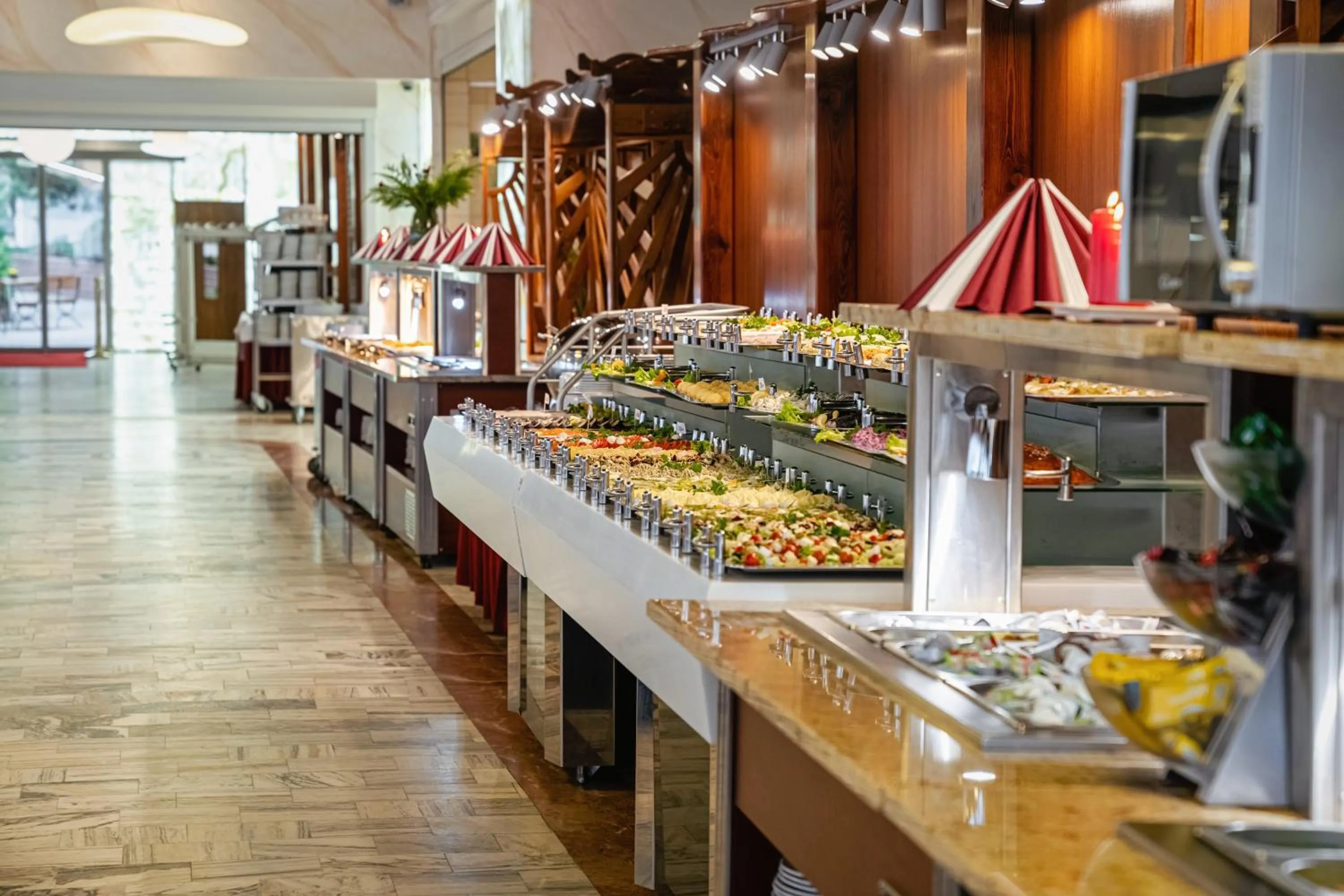 Food and drinks in Aquapark Health Resort & Medical SPA Panorama Morska All Inclusive