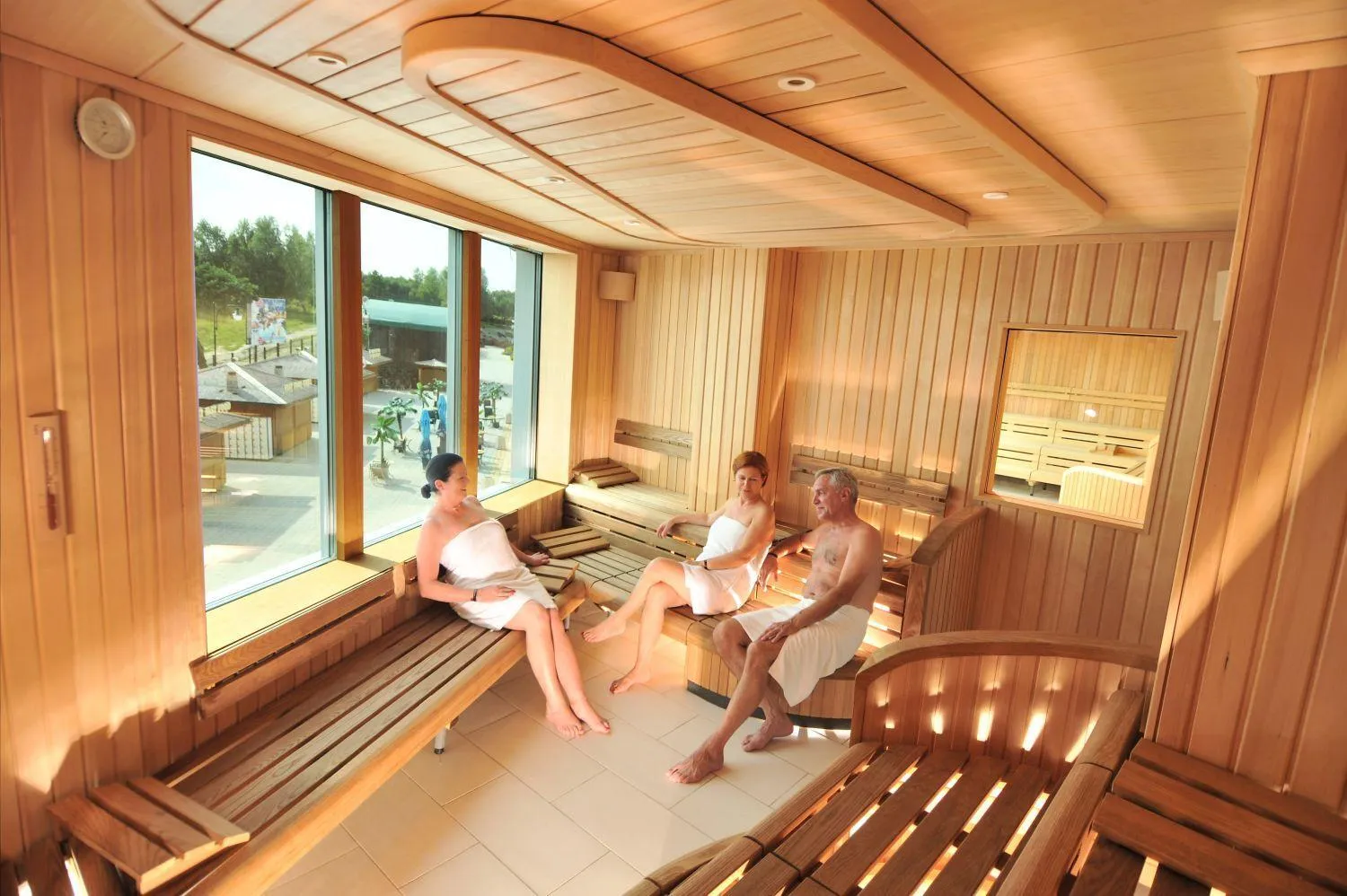 Sauna in Aquapark Health Resort & Medical SPA Panorama Morska All Inclusive
