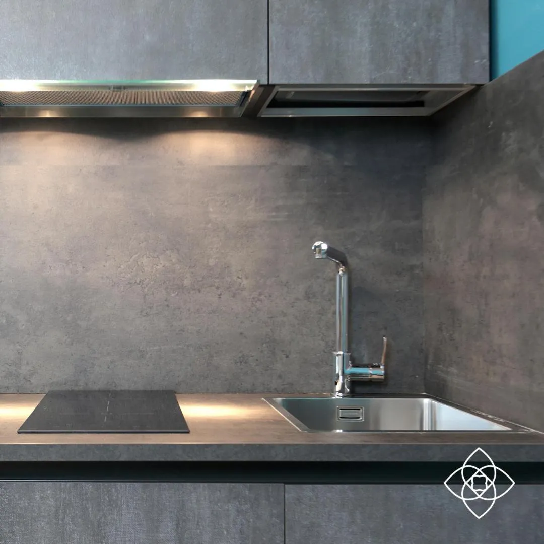 Kitchen or kitchenette in B&Bari, via Cairoli - guesthouse Le Case di Aurelia