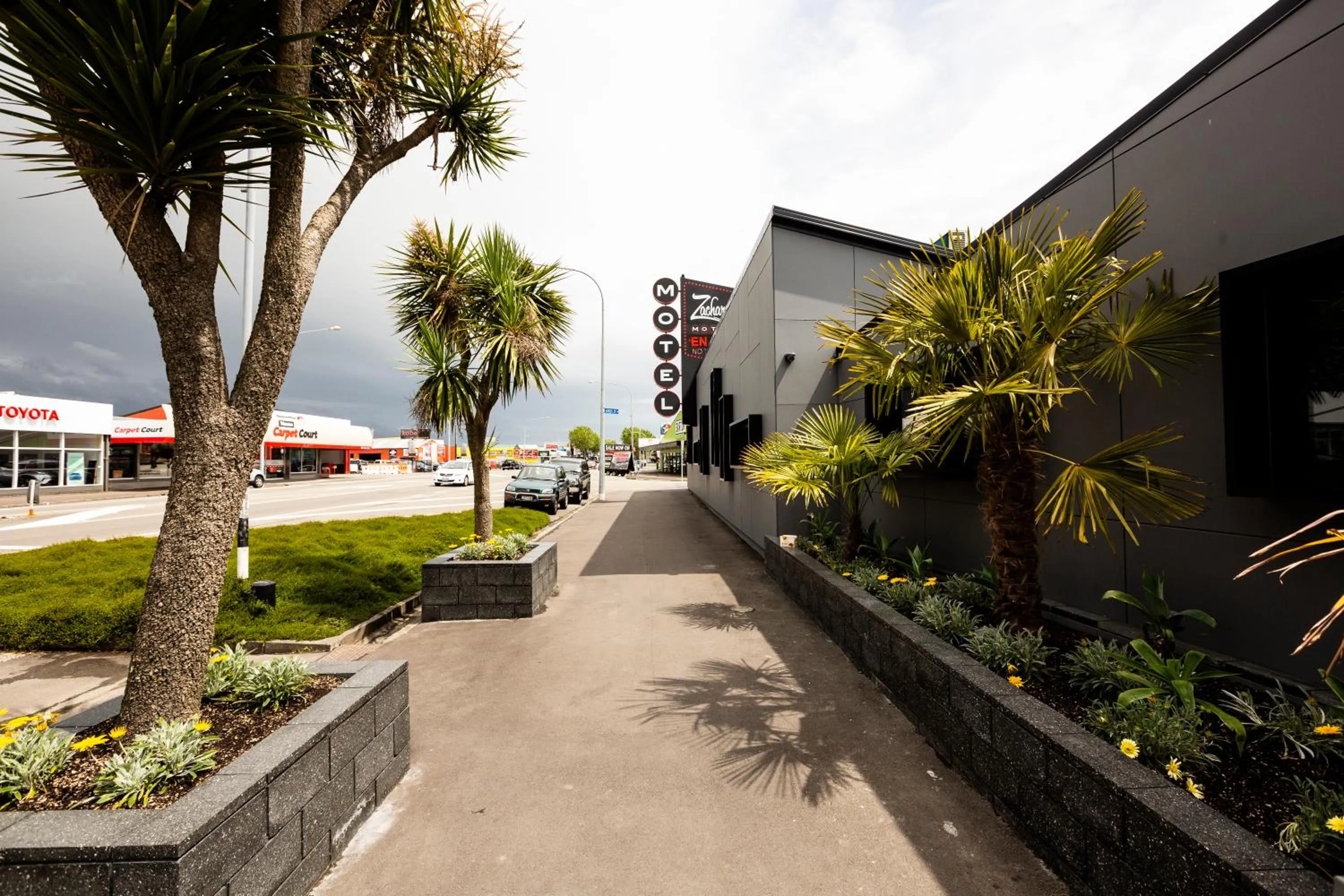 Off site in Zachary's Motel