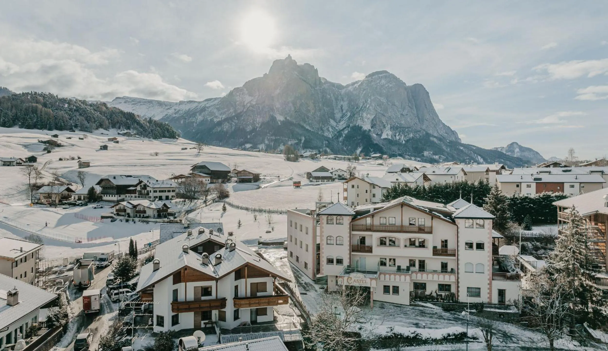Property building in Hotel Castel Oswald von Wolkenstein