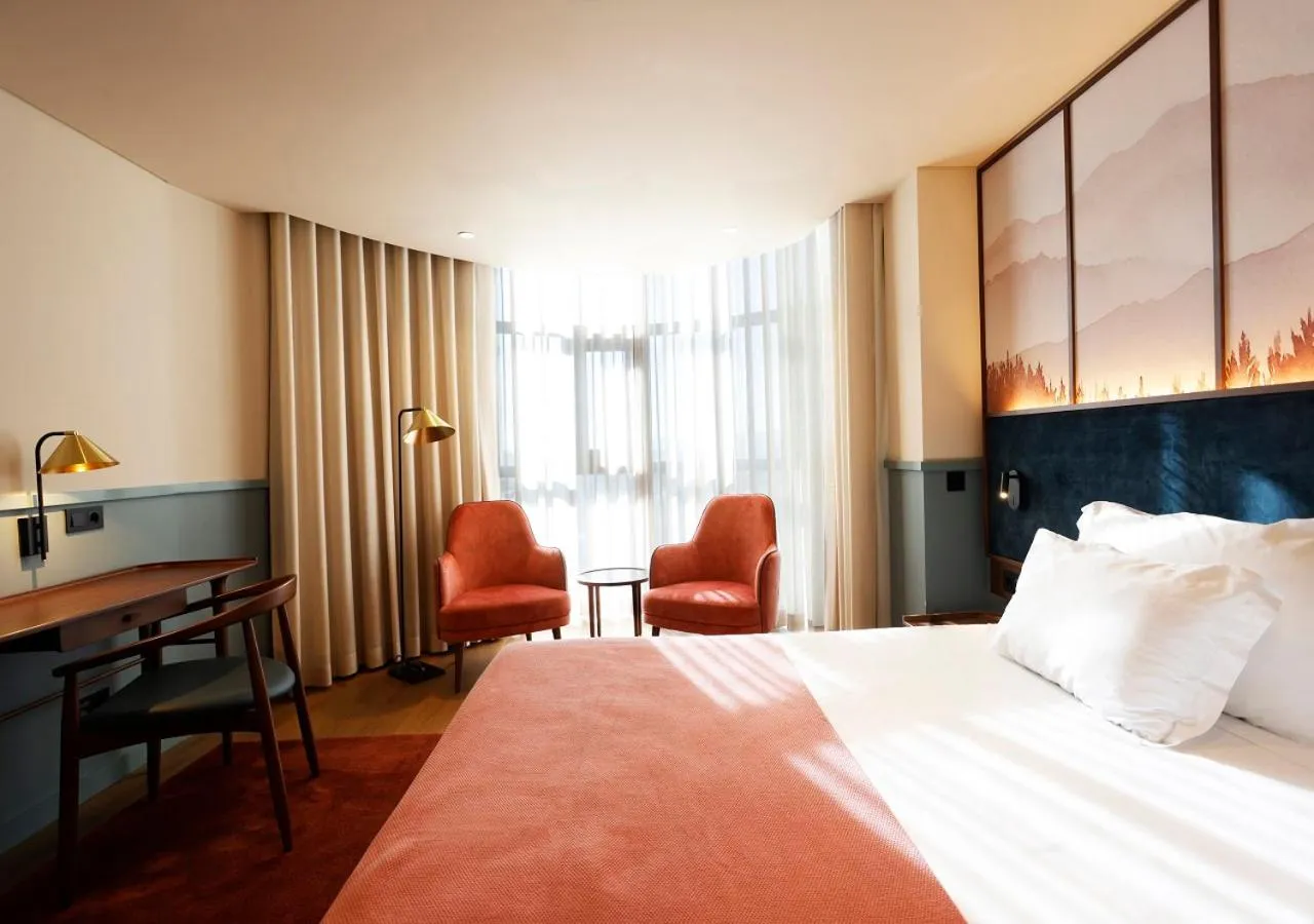 Bedroom, Bed in Montebelo Viseu Congress Hotel & Spa