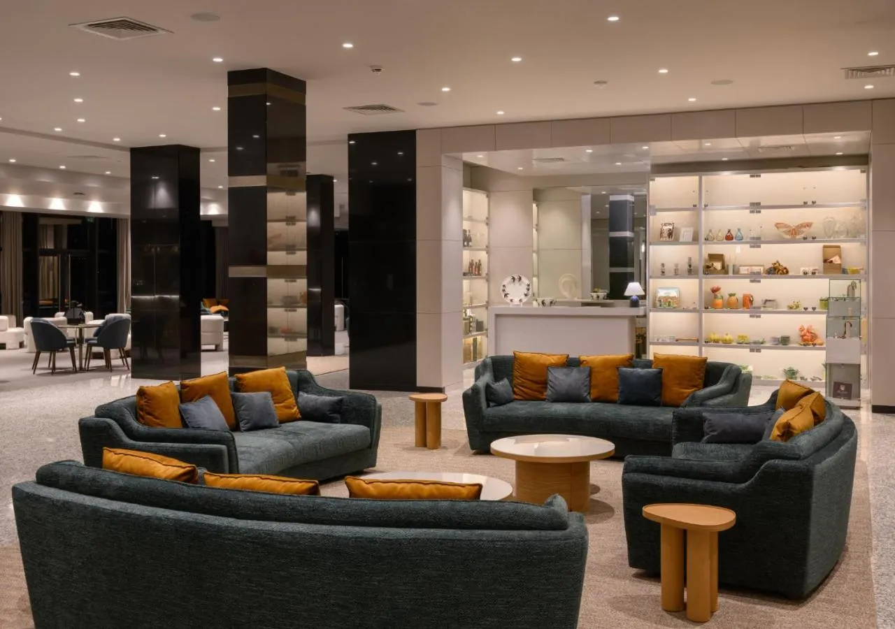 Lobby or reception in Montebelo Viseu Congress Hotel & Spa