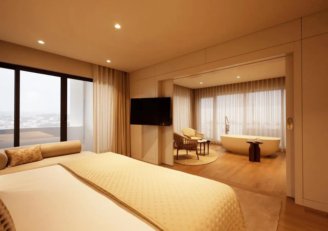 Bed in Montebelo Viseu Congress Hotel & Spa