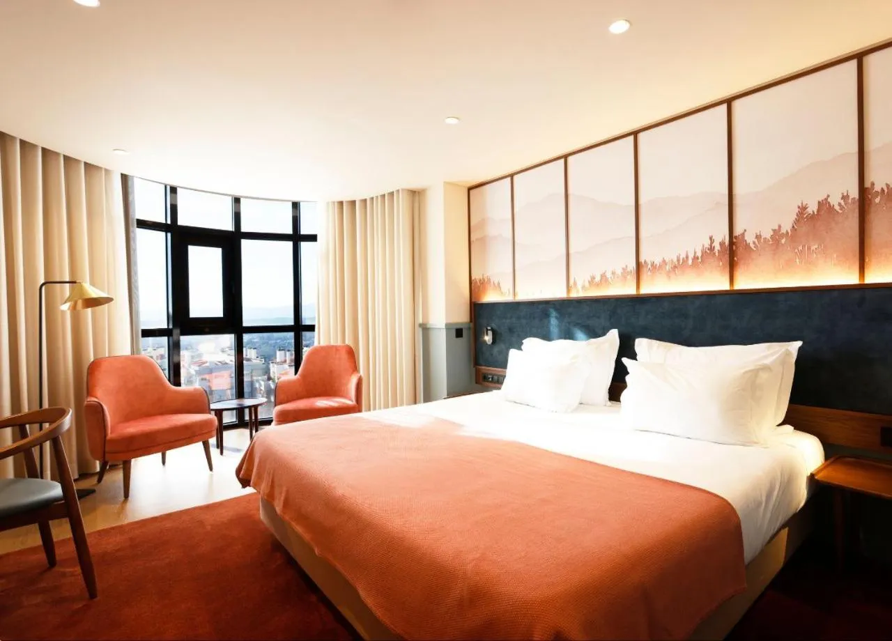 Bed in Montebelo Viseu Congress Hotel & Spa