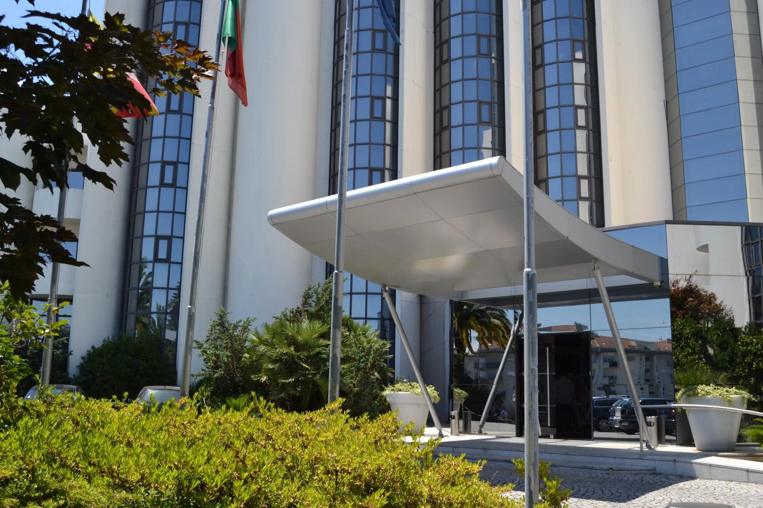 Facade/entrance in Montebelo Viseu Congress Hotel & Spa
