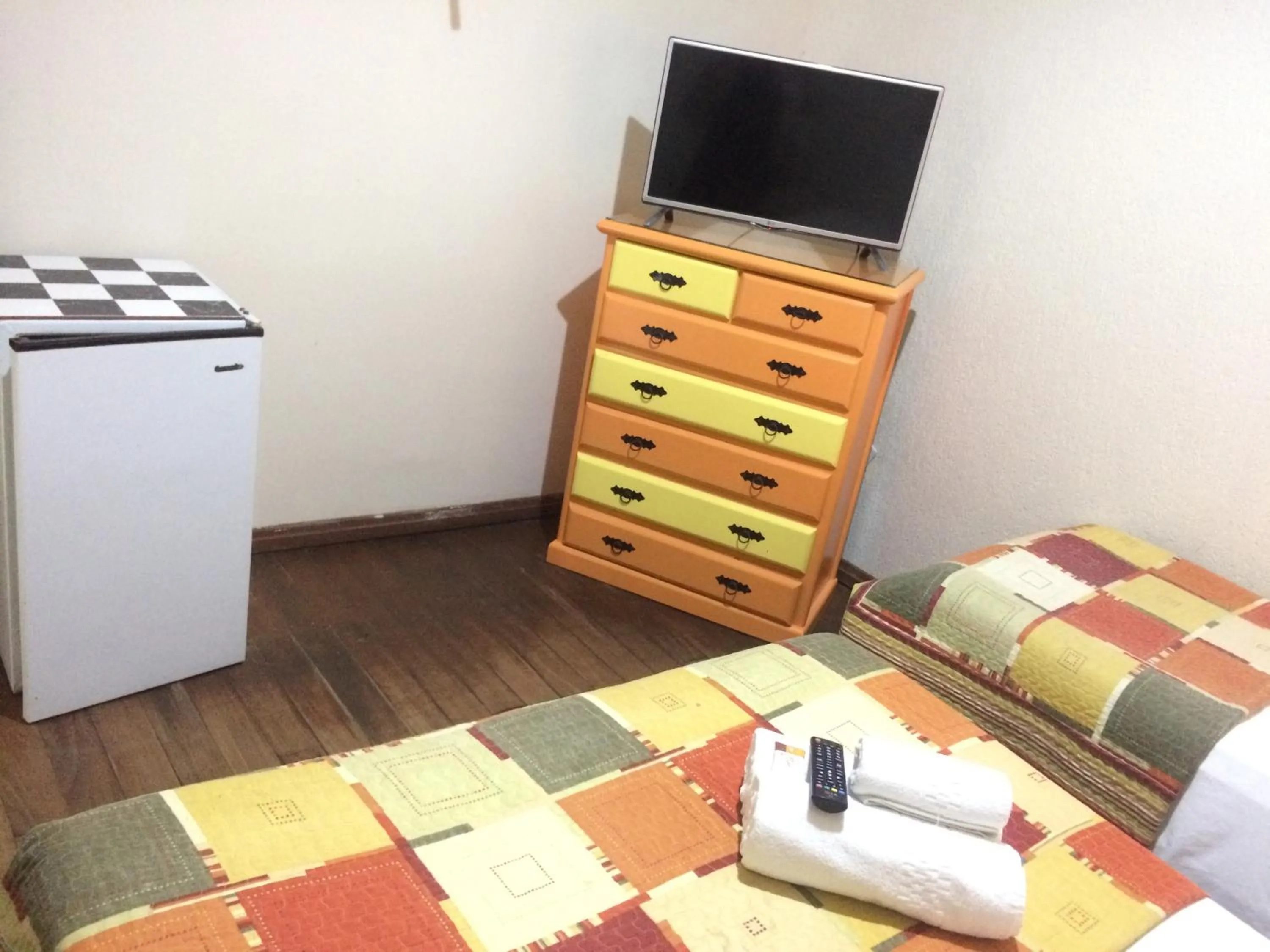 TV and multimedia, Bed in Pousada Vale do Amanhecer