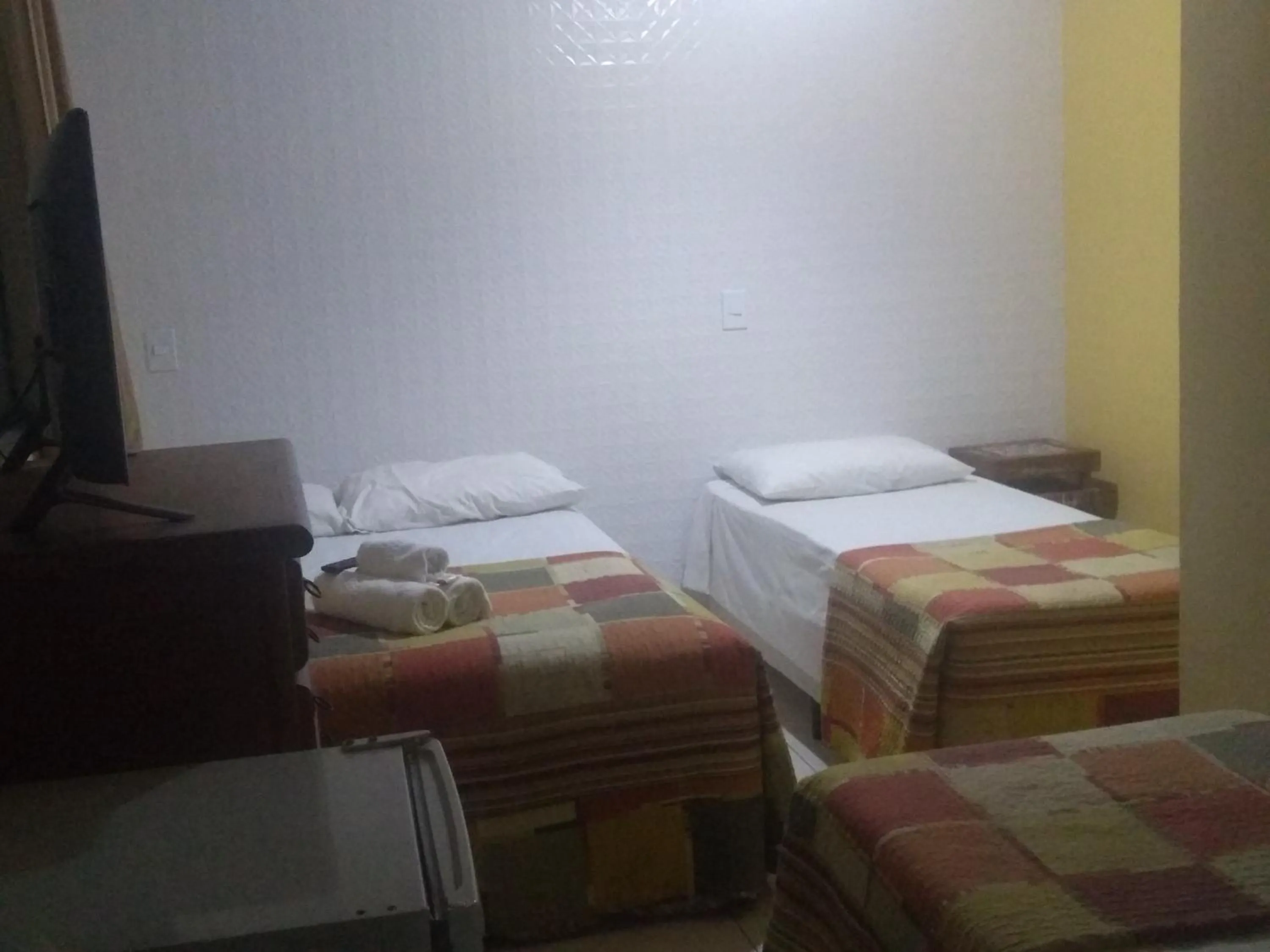 Bed in Pousada Vale do Amanhecer