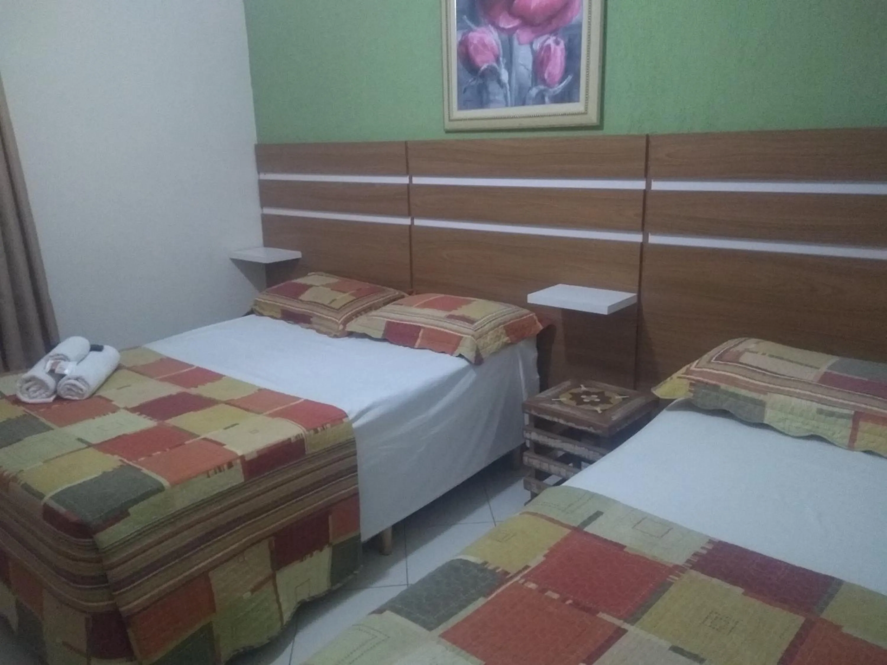 Bed in Pousada Vale do Amanhecer