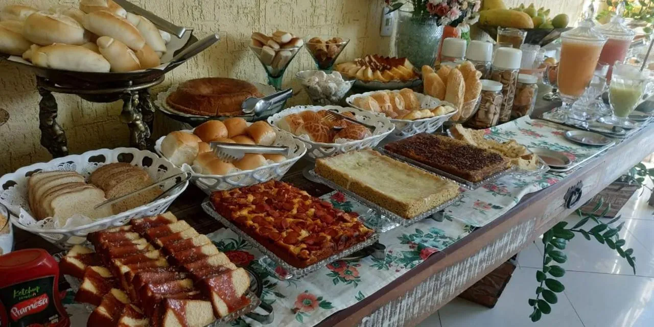 Breakfast in Pousada Vale do Amanhecer