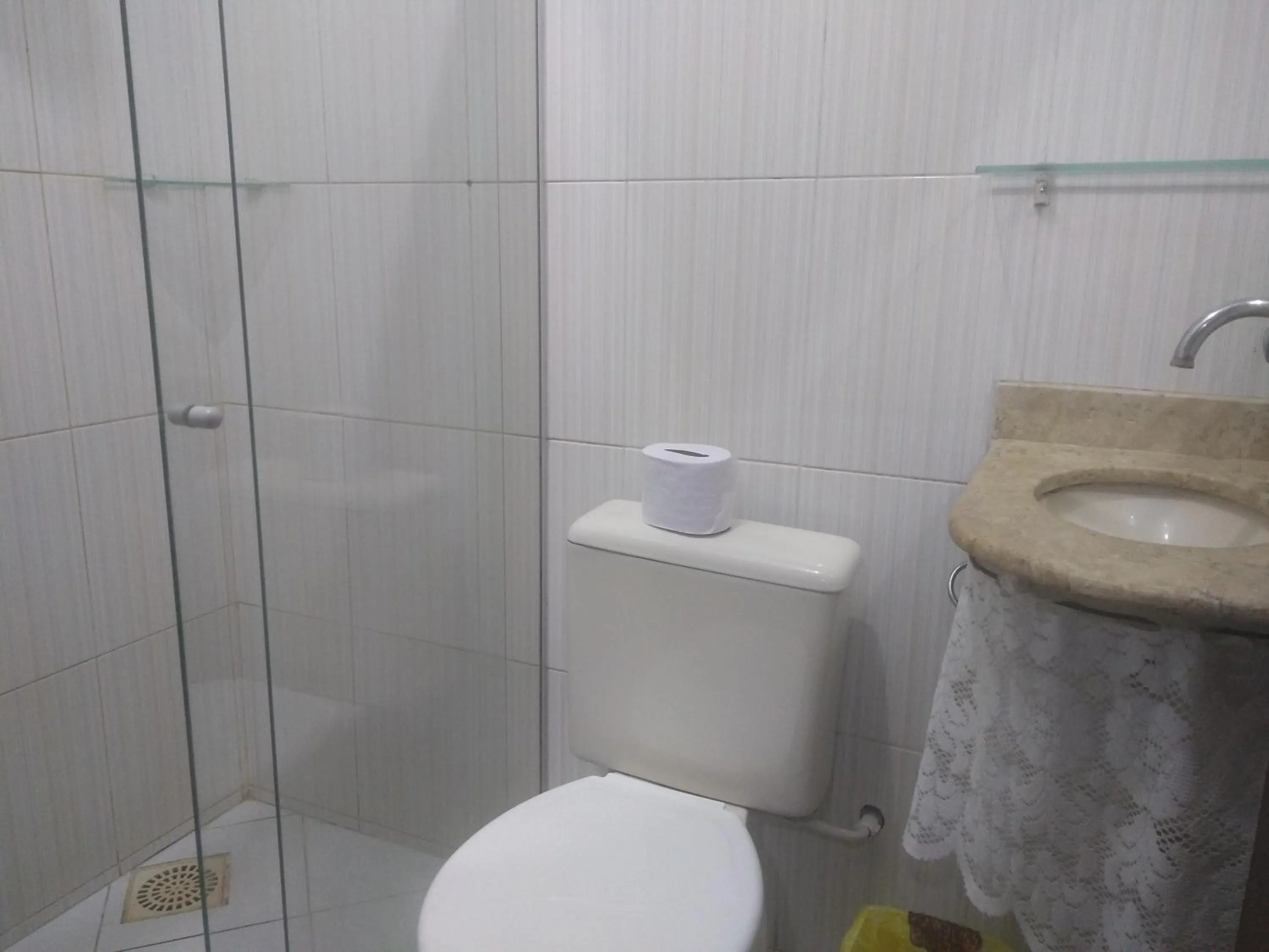 Bathroom in Pousada Vale do Amanhecer