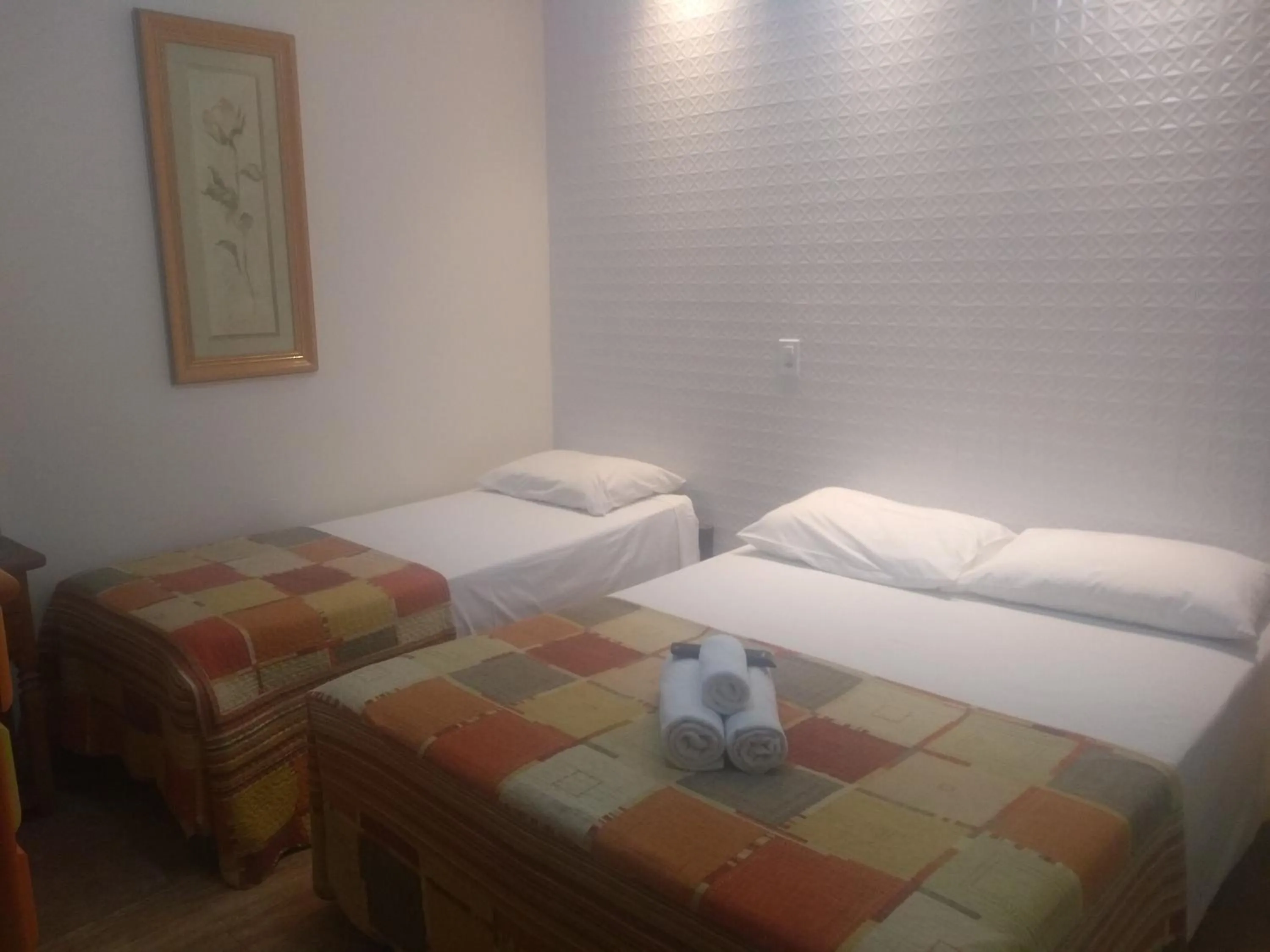 Bed in Pousada Vale do Amanhecer