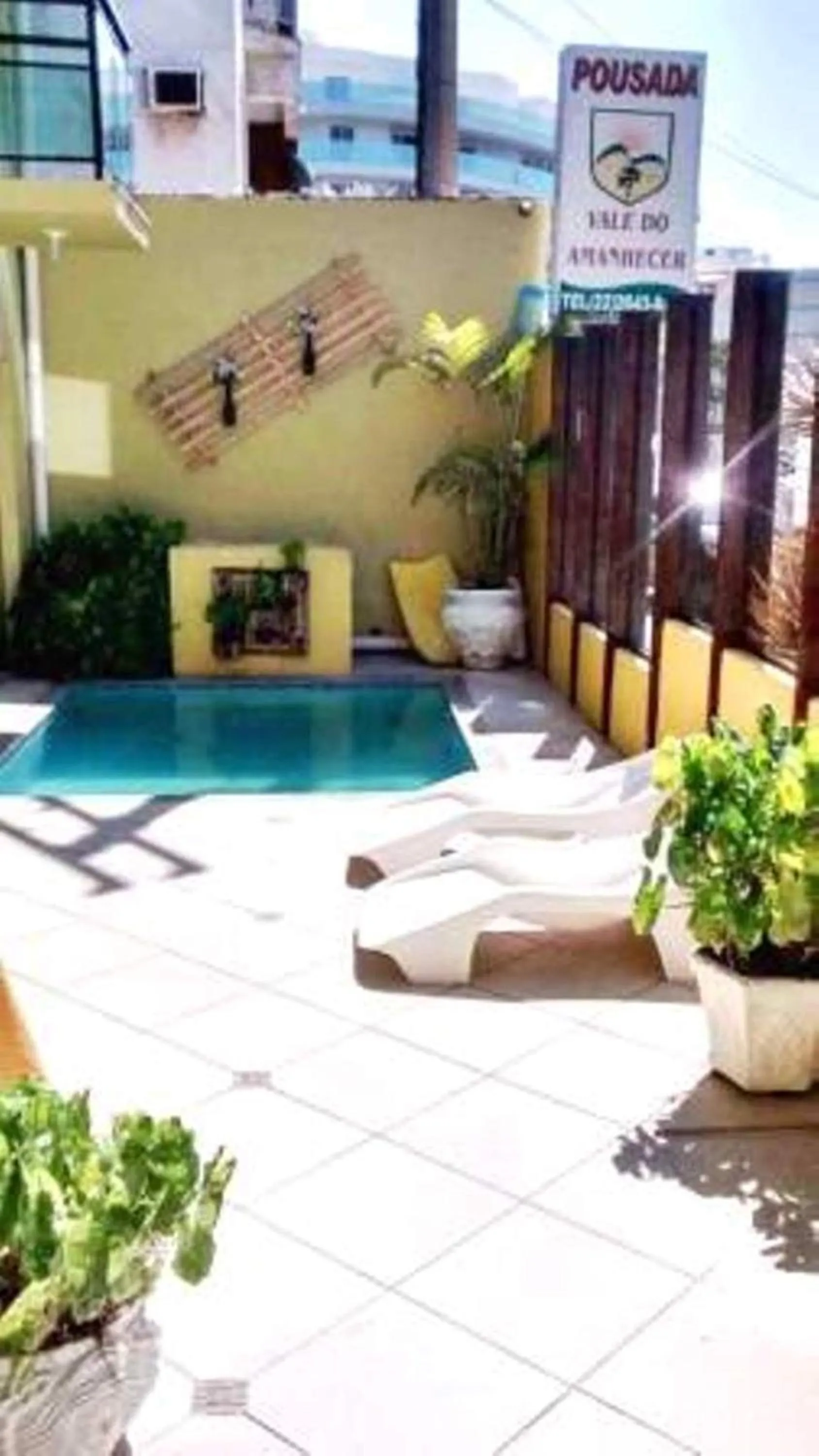Patio in Pousada Vale do Amanhecer