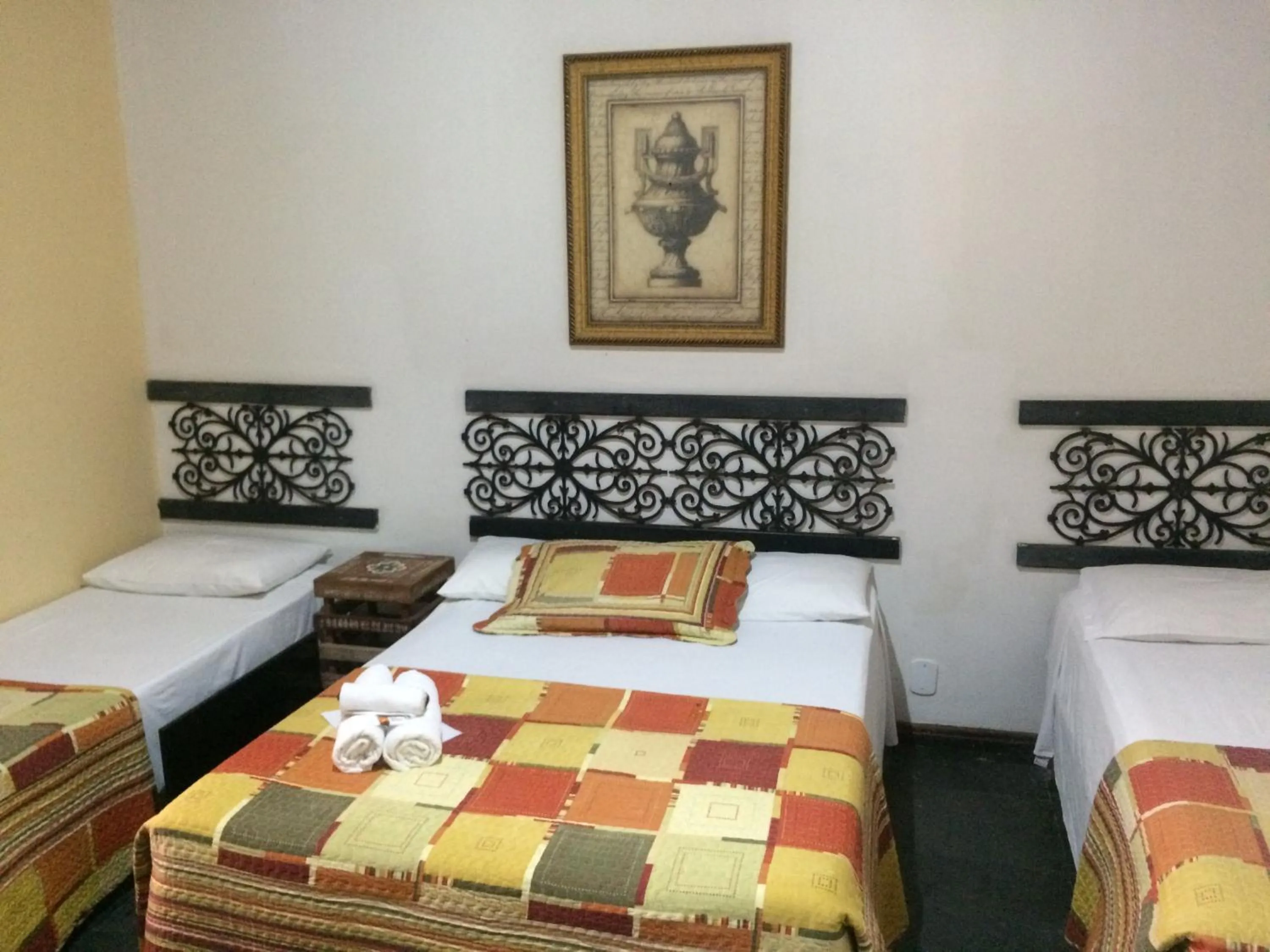 Bed in Pousada Vale do Amanhecer