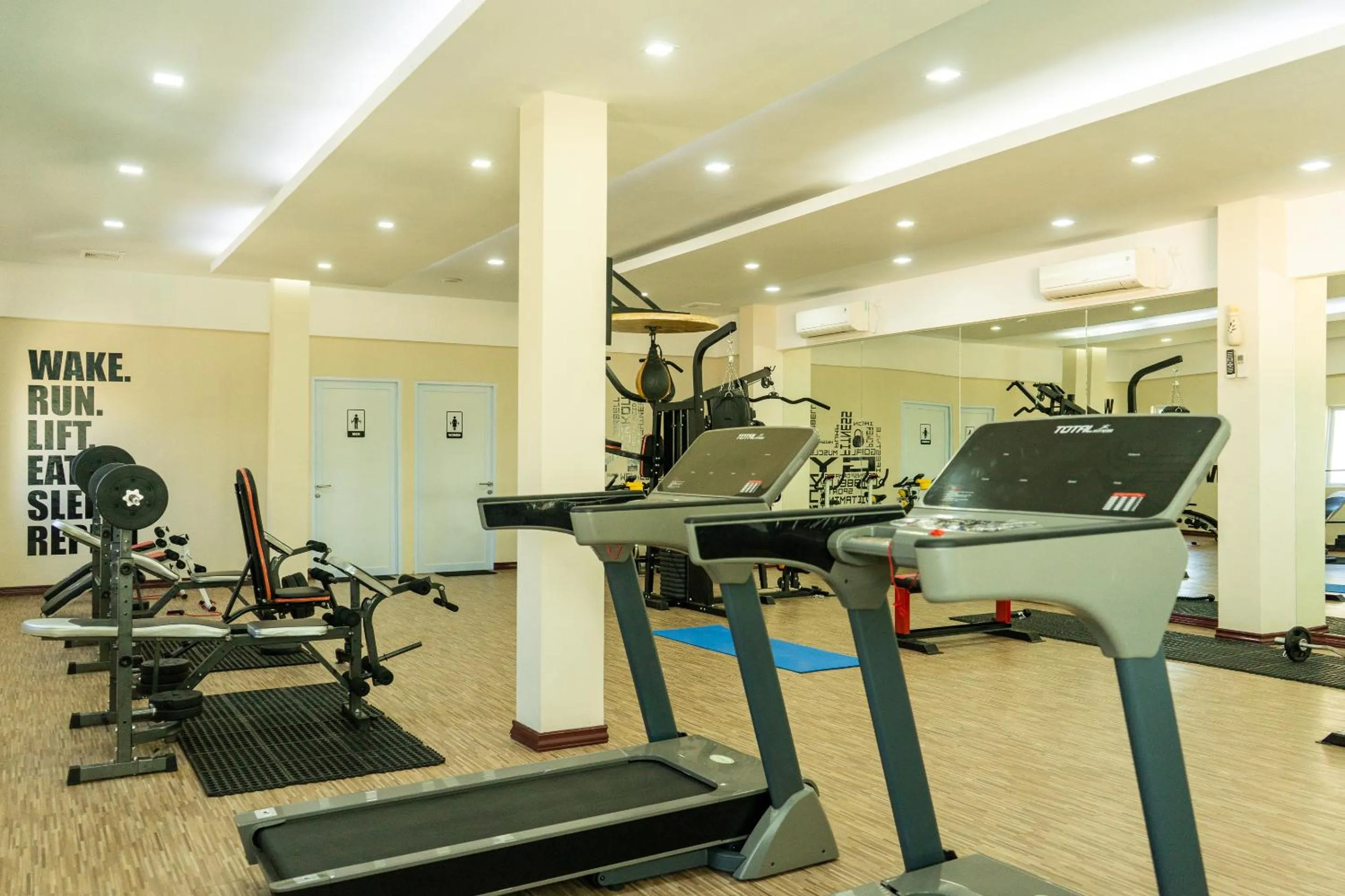 Fitness centre/facilities in Hokkie Hotel Punggur Batam