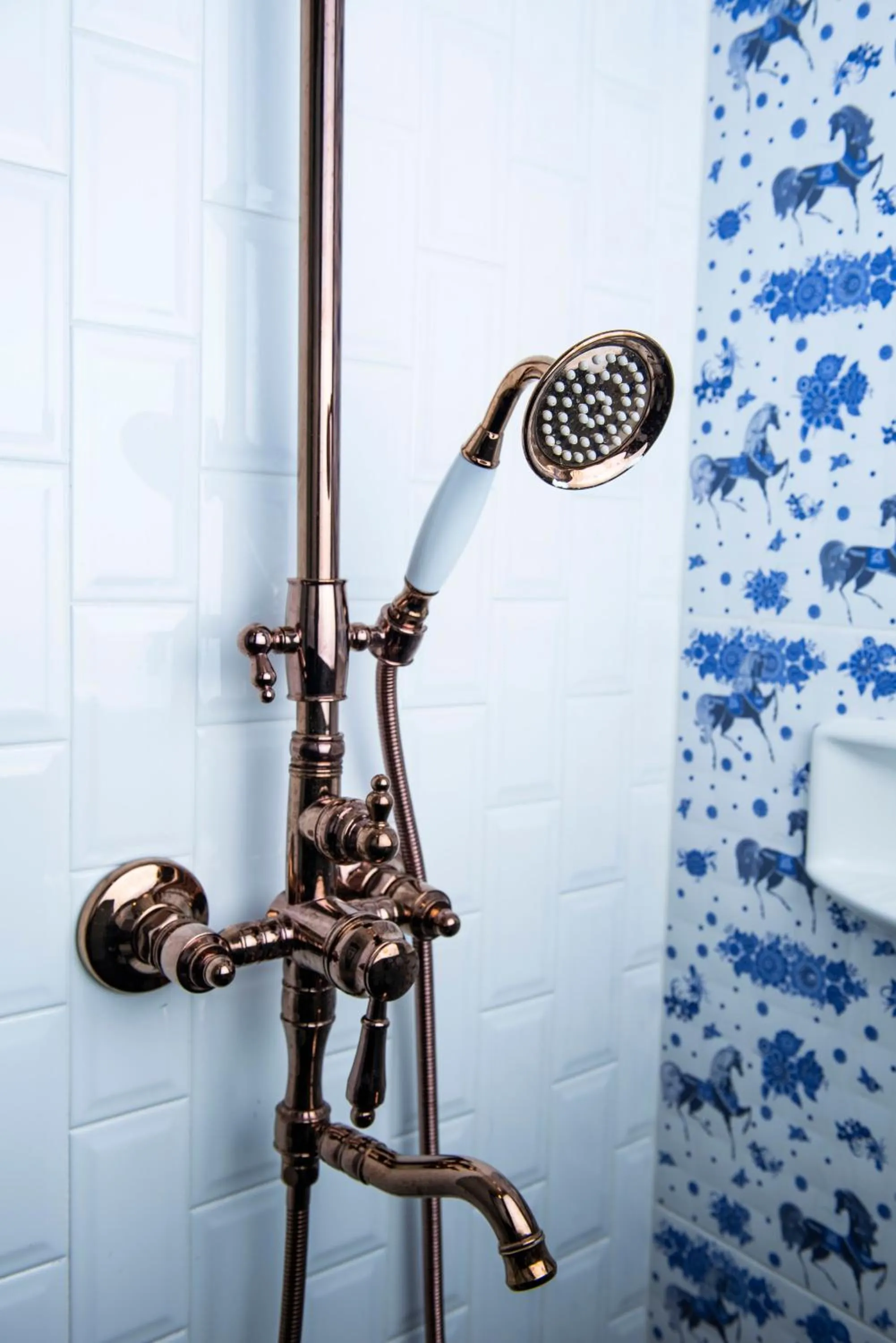 Bathroom in Dhevi Bangkok Hotel