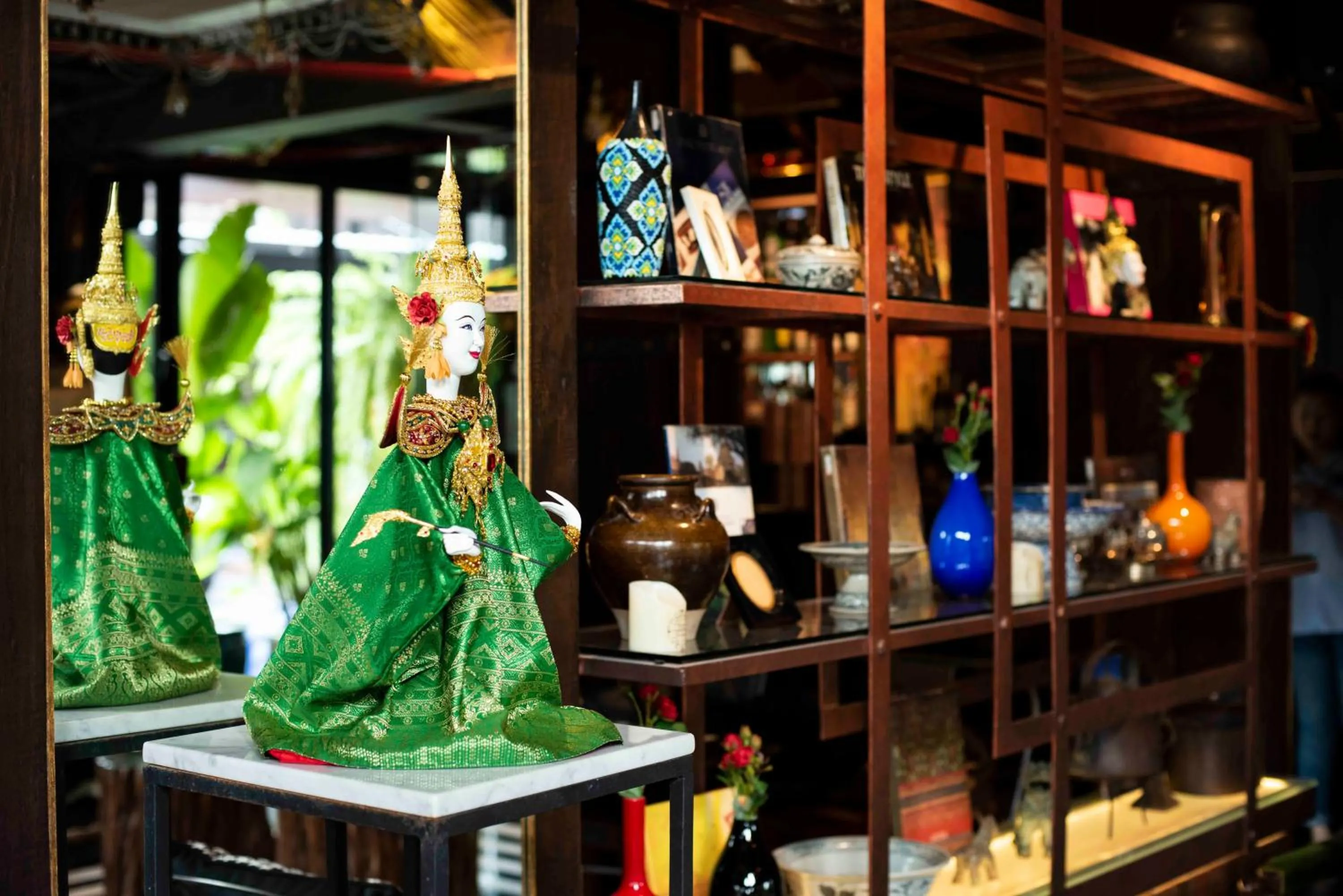 Lobby or reception in Dhevi Bangkok Hotel