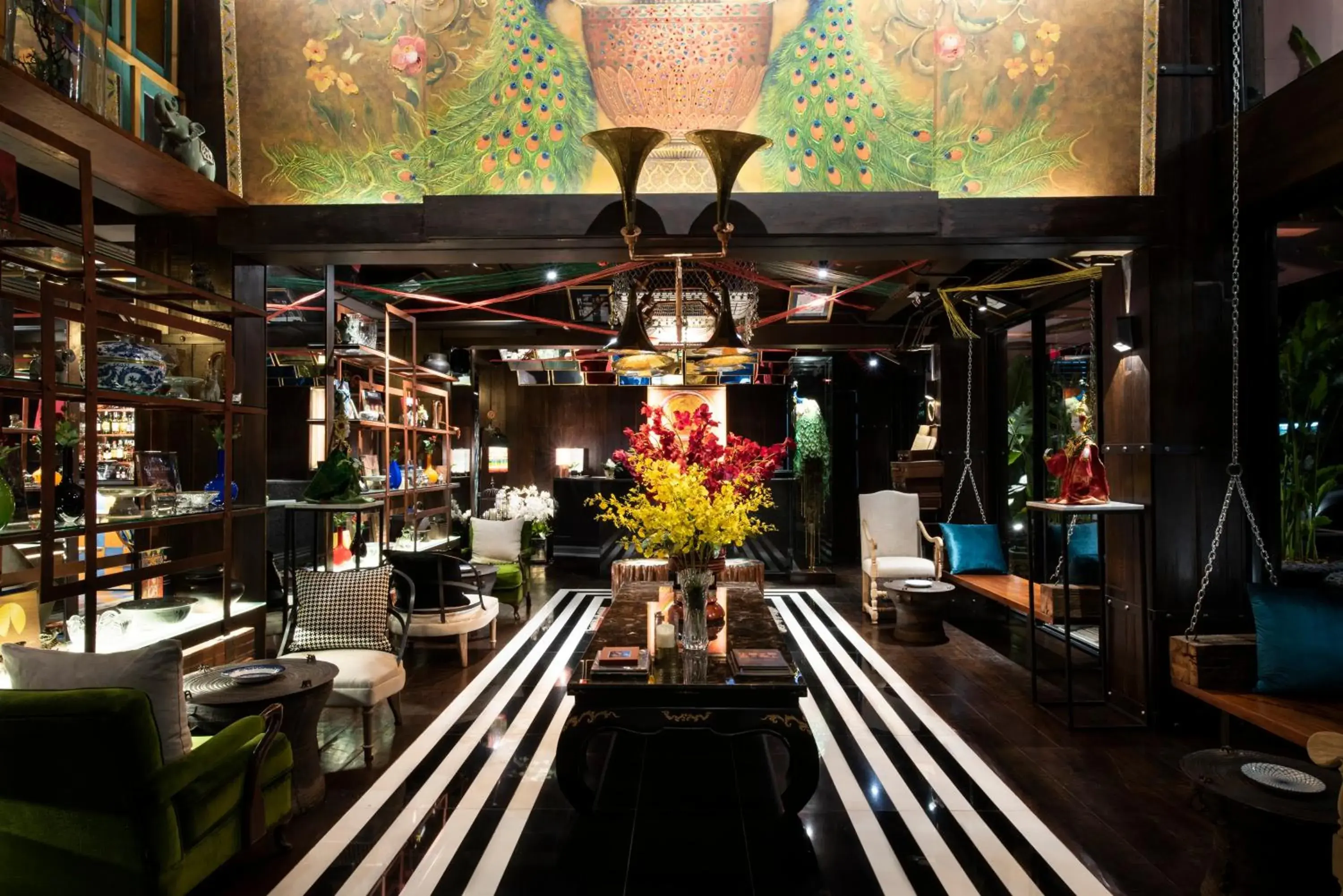 Lobby or reception in Dhevi Bangkok Hotel Lobby or reception in Dhevi Bangkok Hotel