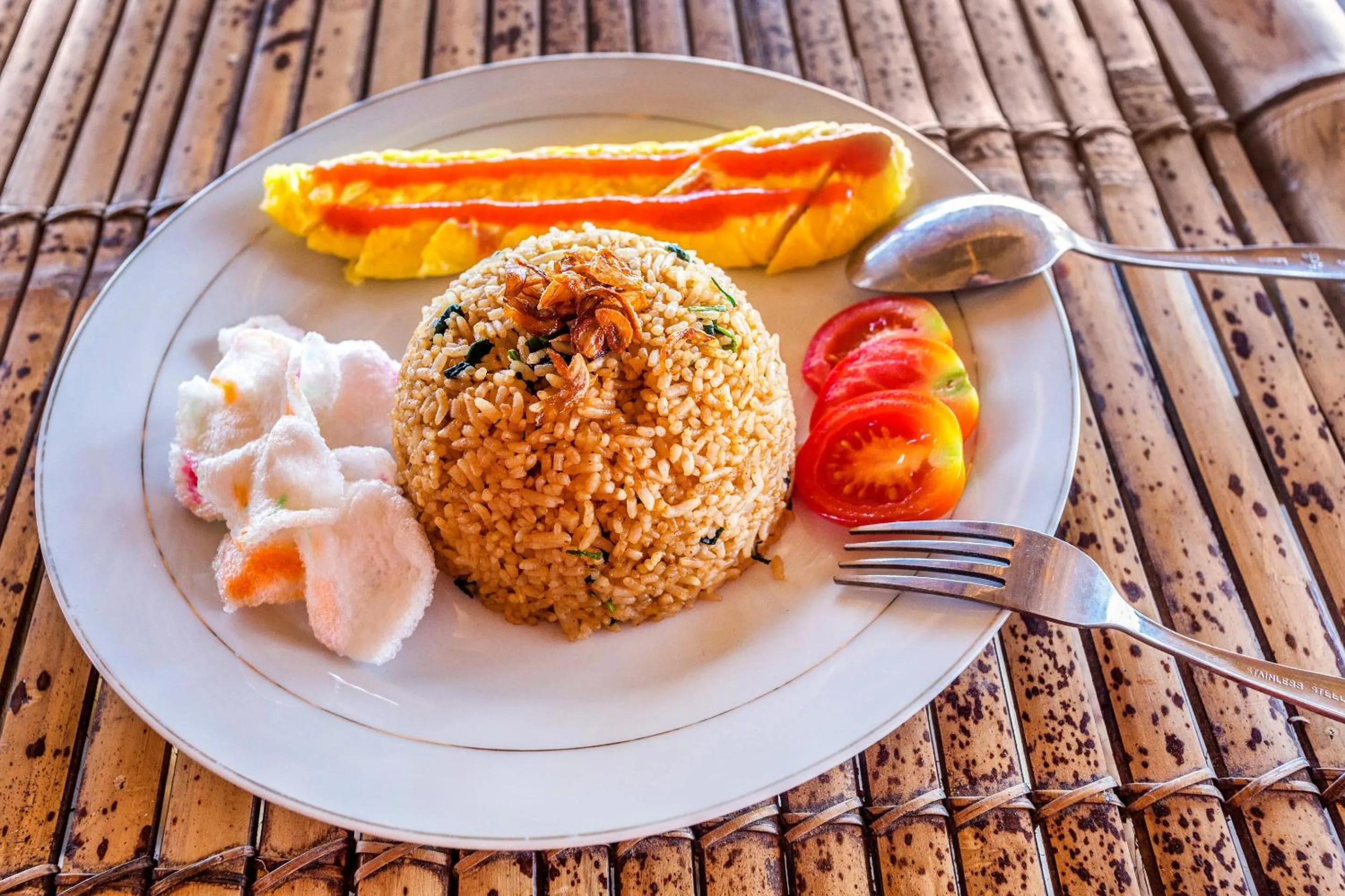 Restaurant/places to eat in Hotel O Telone Bungalow