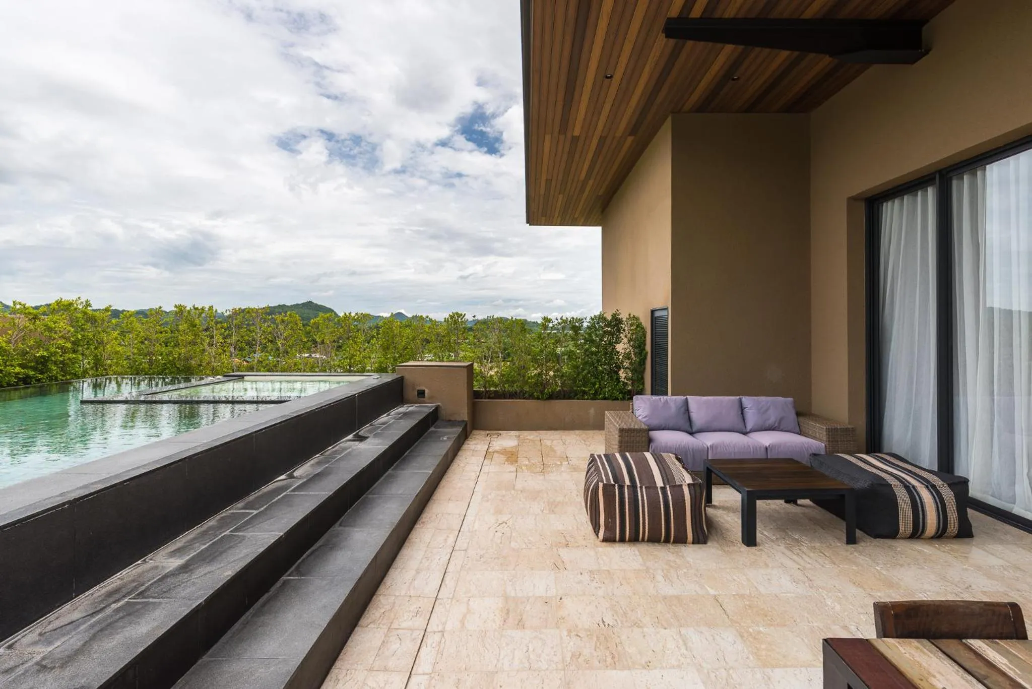 Mountain view in Khaoyai Luxury Pool Penthouse at ATTA