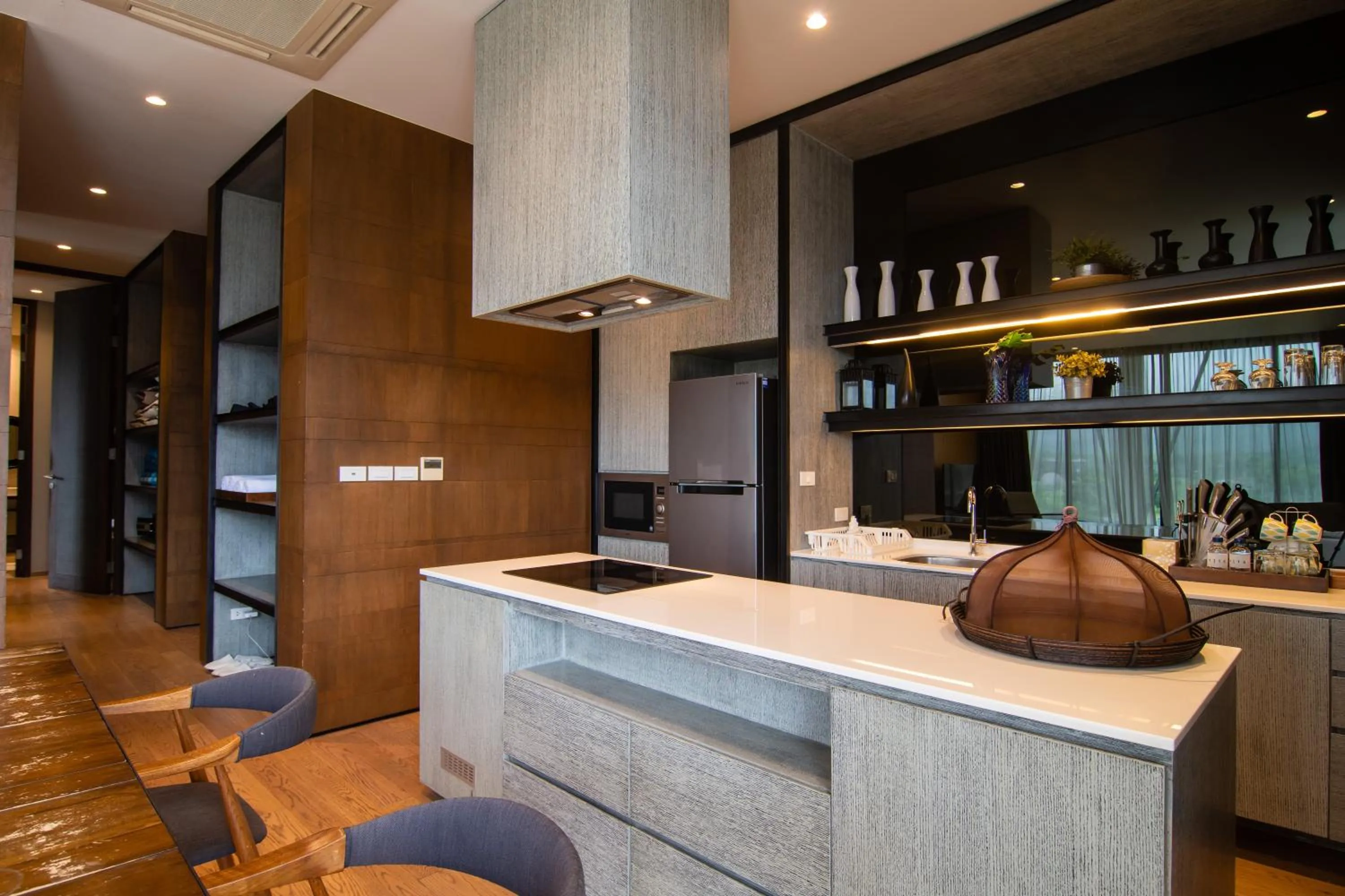 Kitchen or kitchenette in Khaoyai Luxury Pool Penthouse at ATTA
