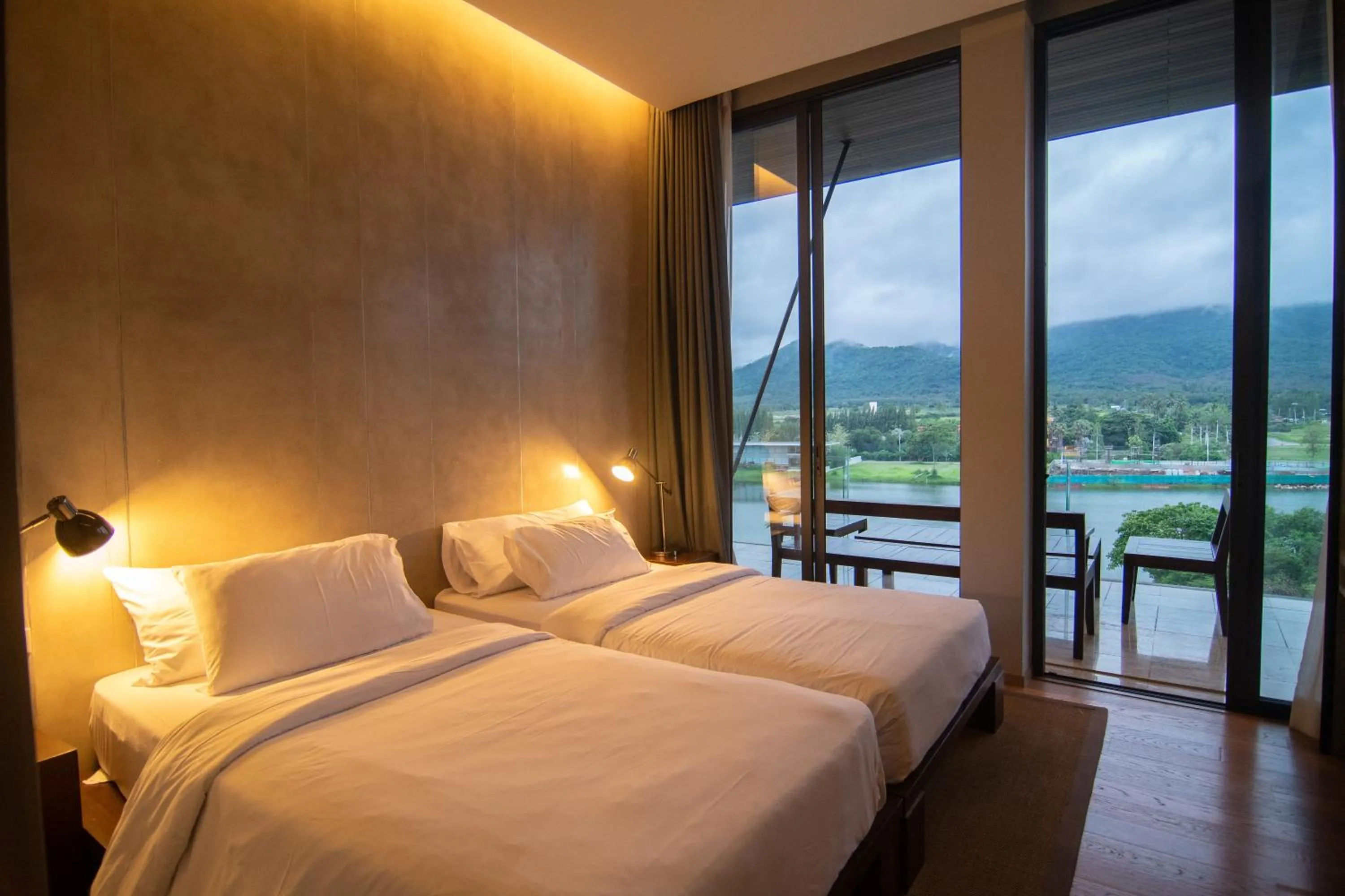 Bedroom, Bed in Khaoyai Luxury Pool Penthouse at ATTA