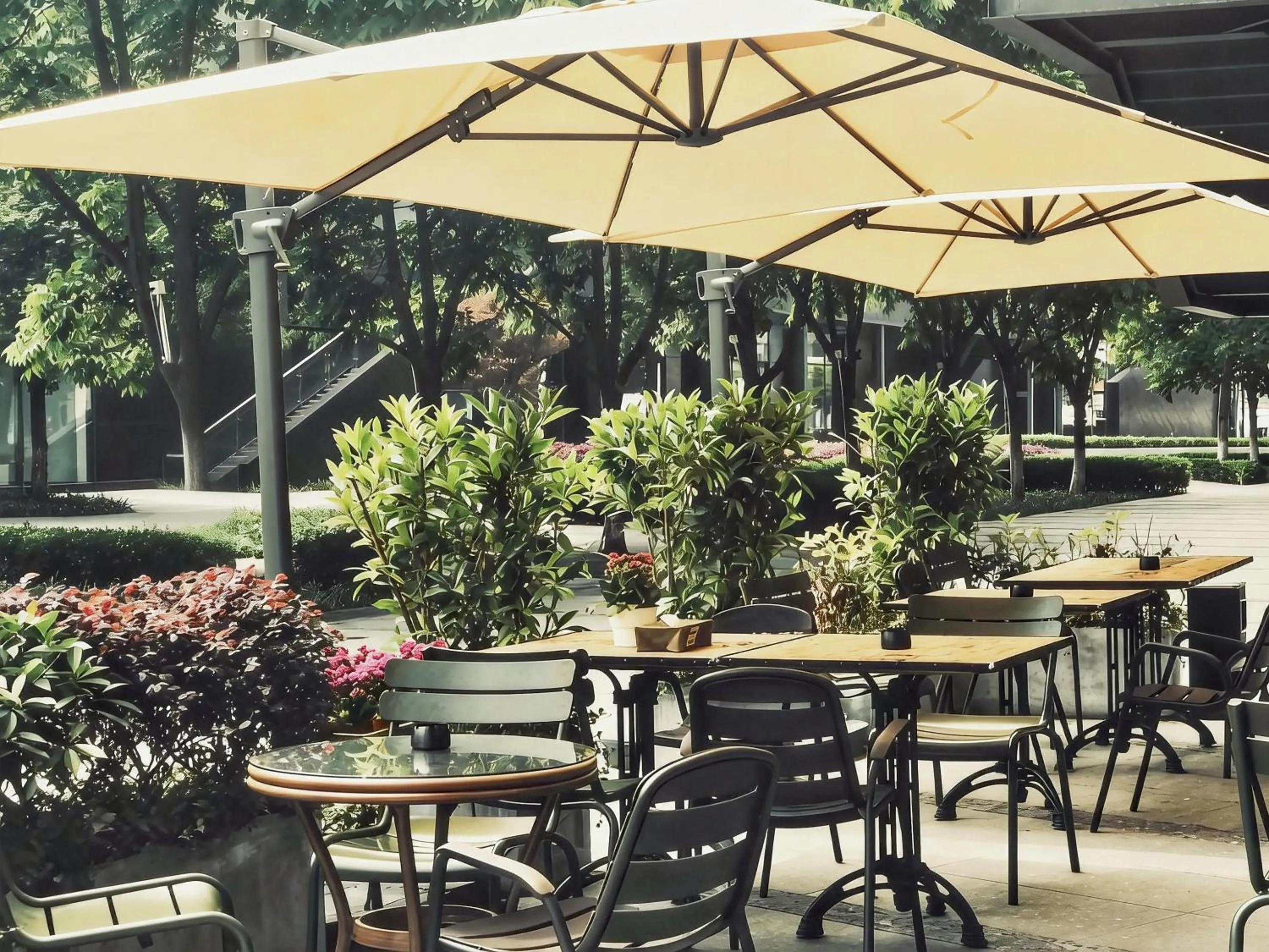 Garden in URSIDE Hotel Shanghai The Bund