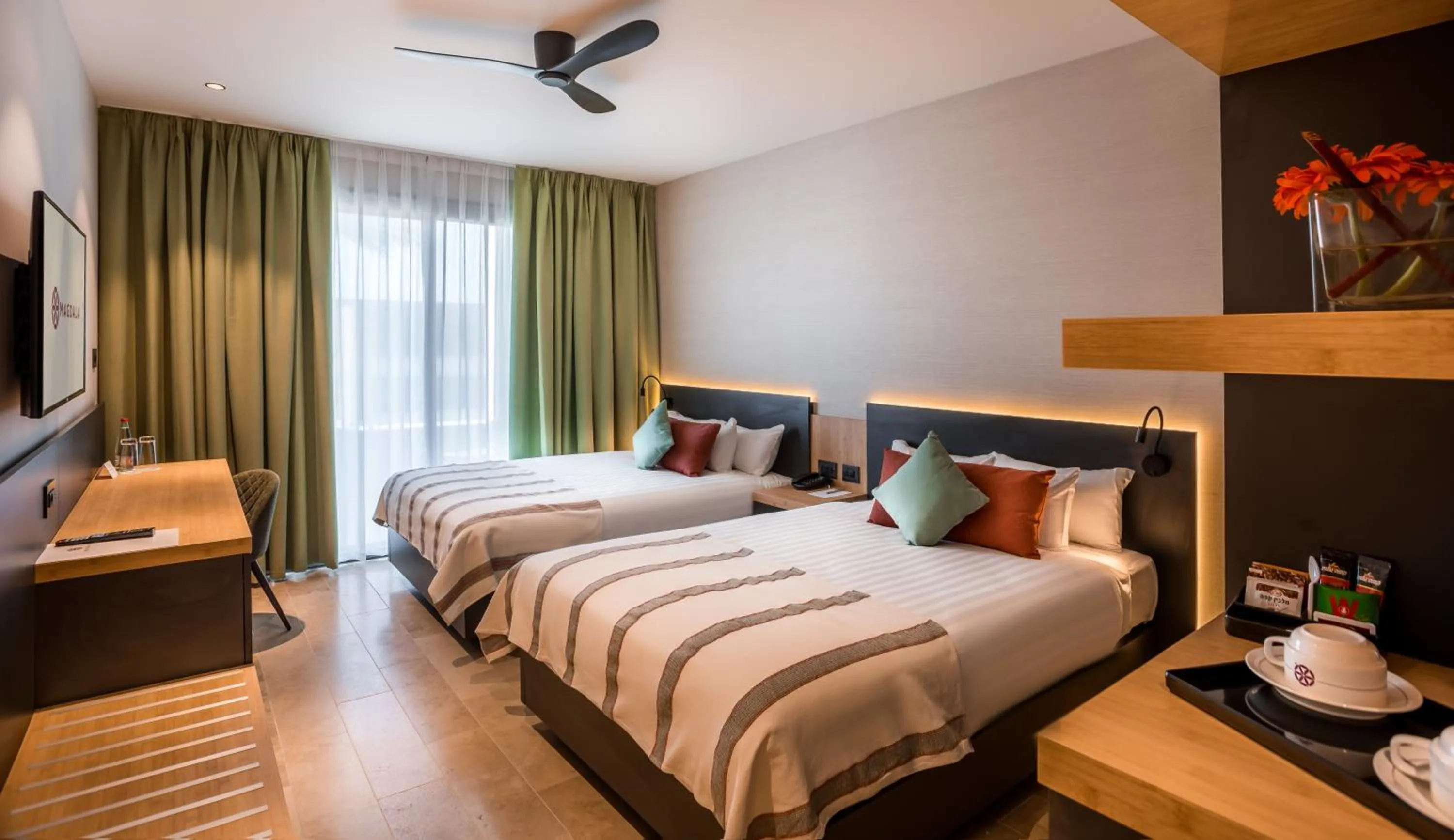 Bed in Magdala Hotel