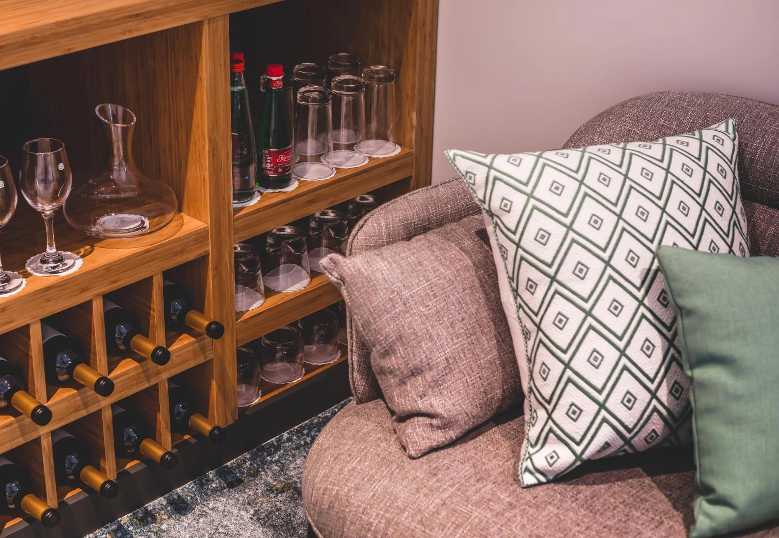 Living room in Magdala Hotel