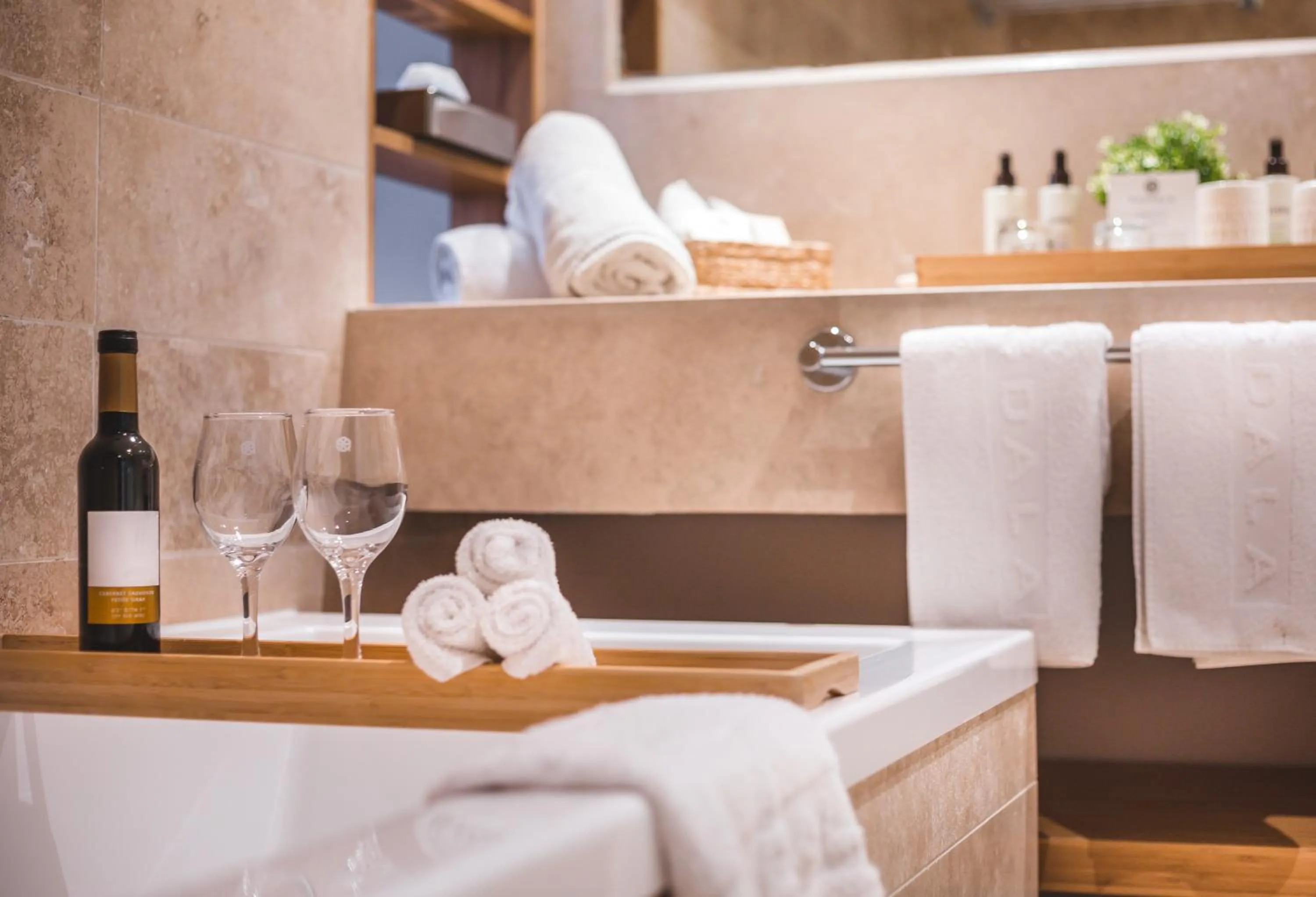 Bathroom in Magdala Hotel