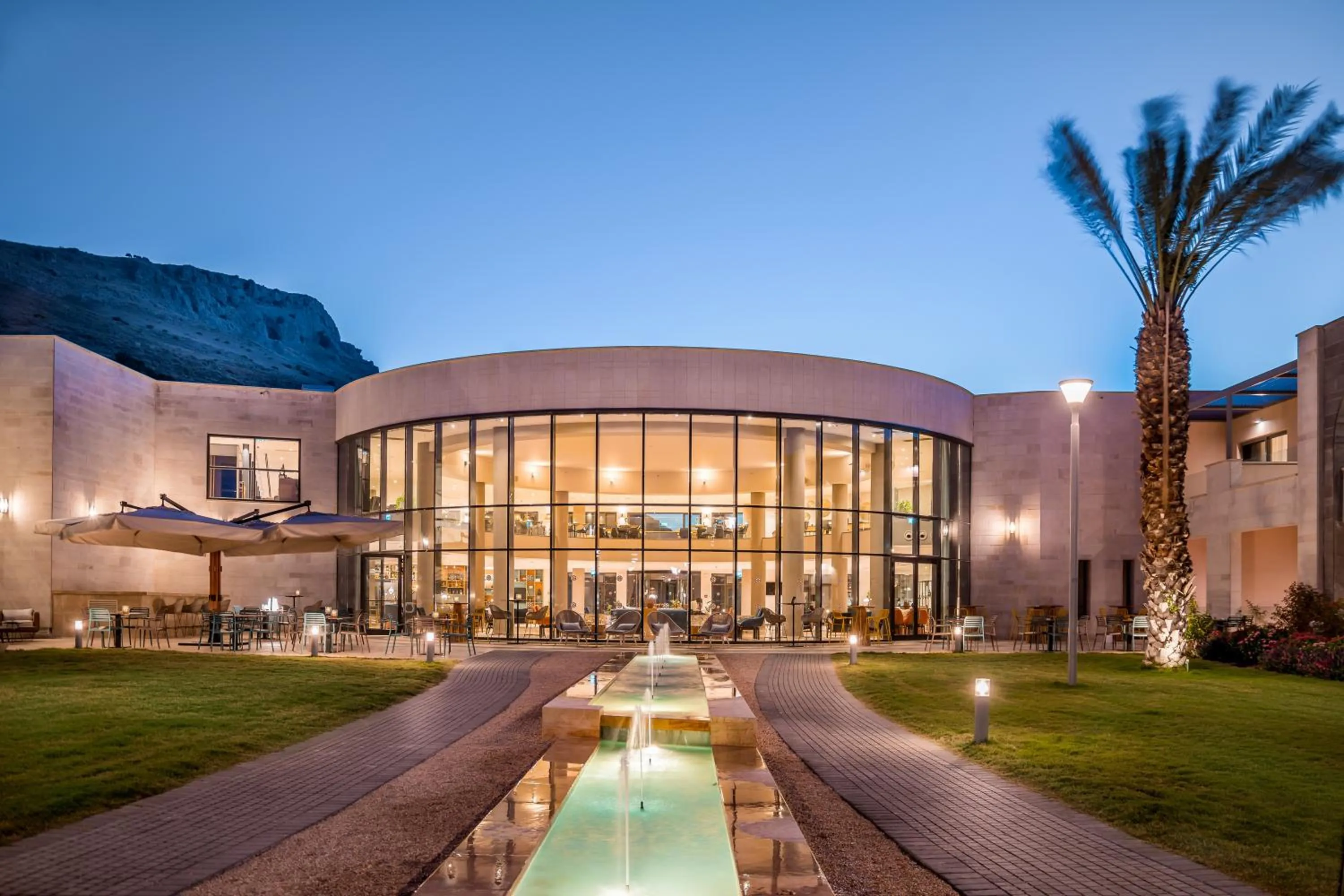 Garden in Magdala Hotel