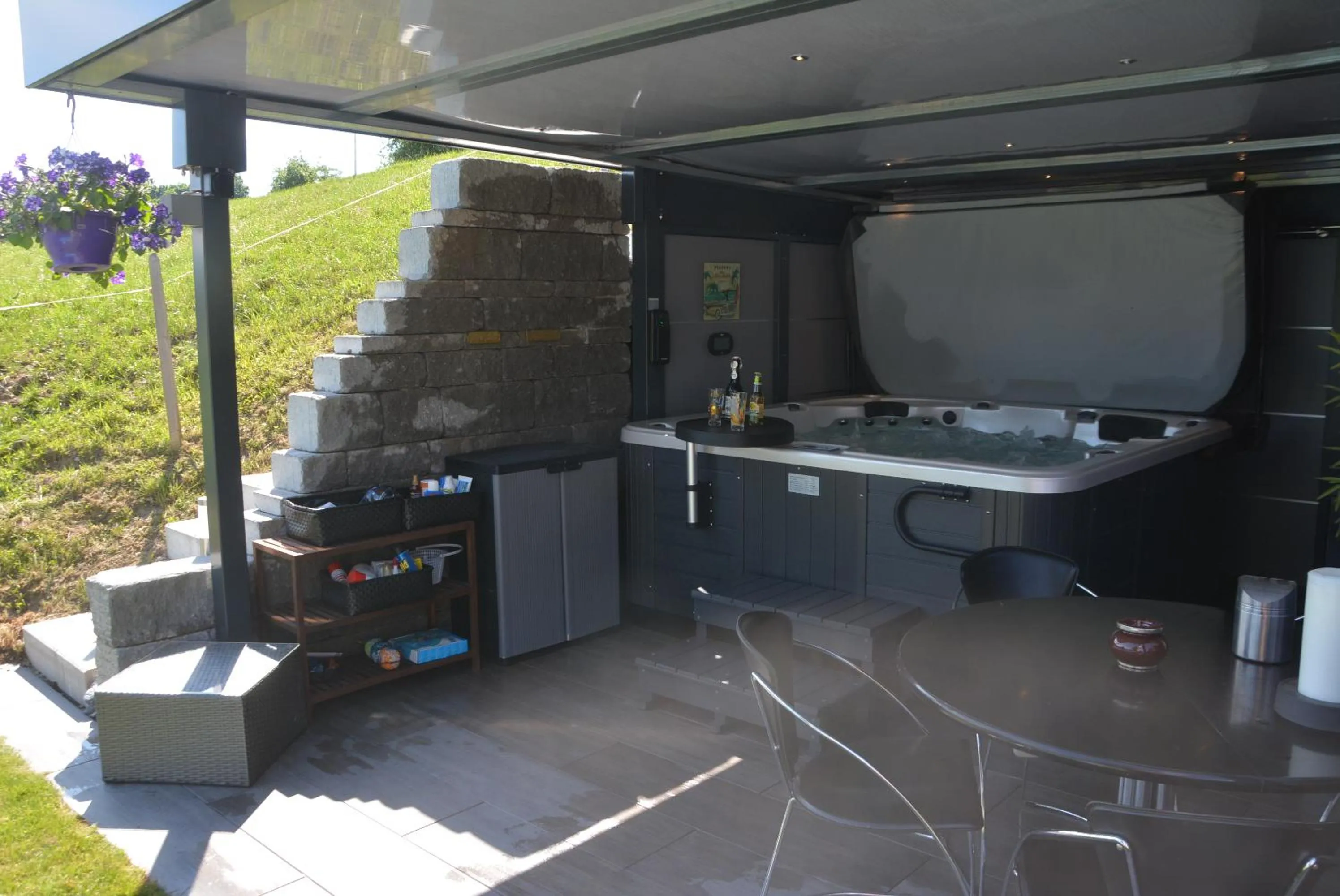 Hot Tub in BnB Sirnach