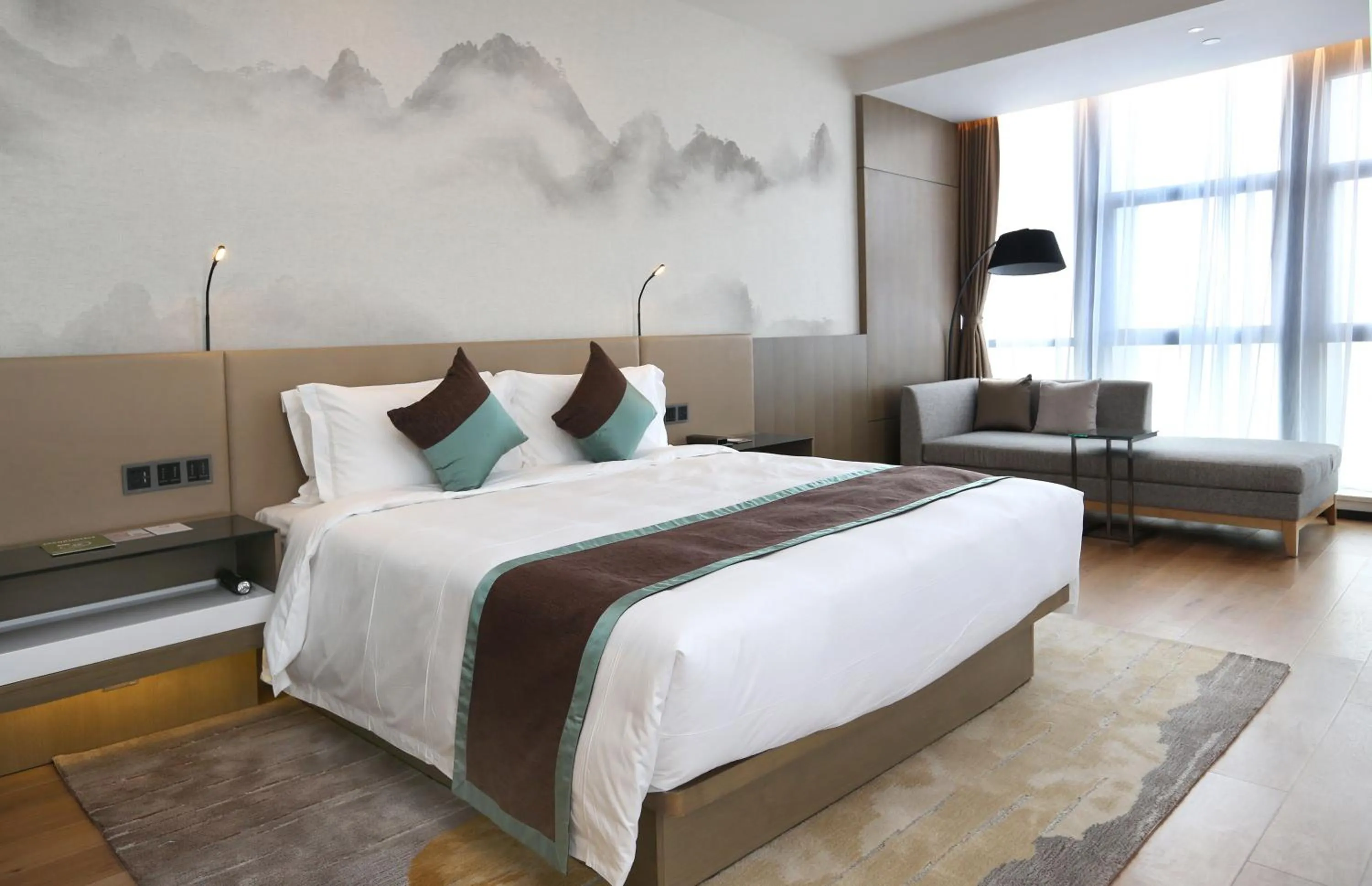 Bed in Novotel Deqing Moganshan