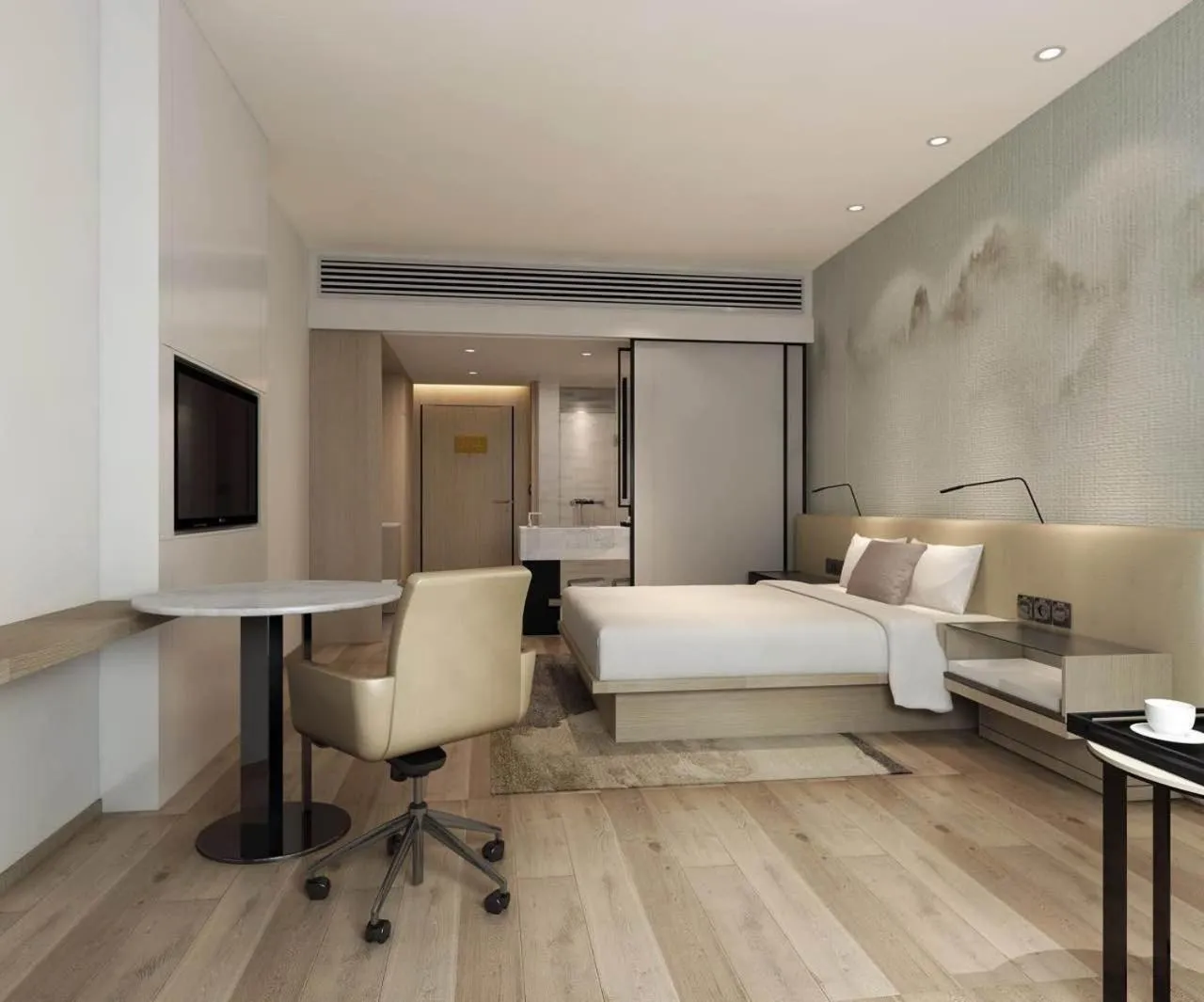 Bed in Novotel Deqing Moganshan