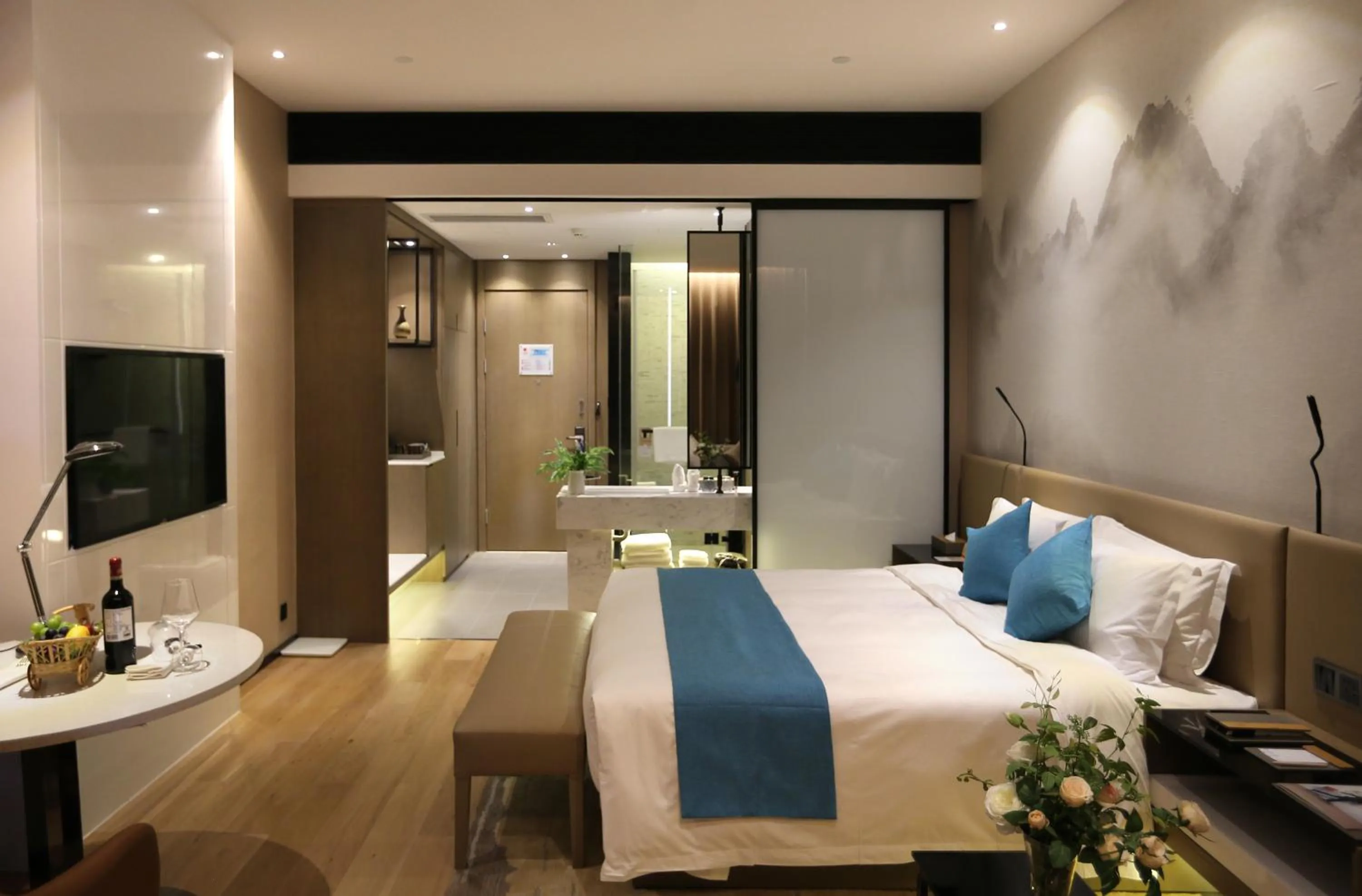 Bed in Novotel Deqing Moganshan